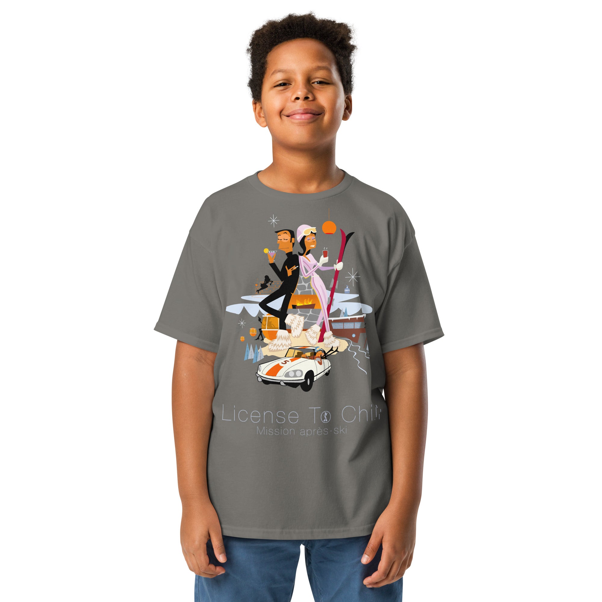 T-shirt épais enfant License To Chill Mission Après-Ski