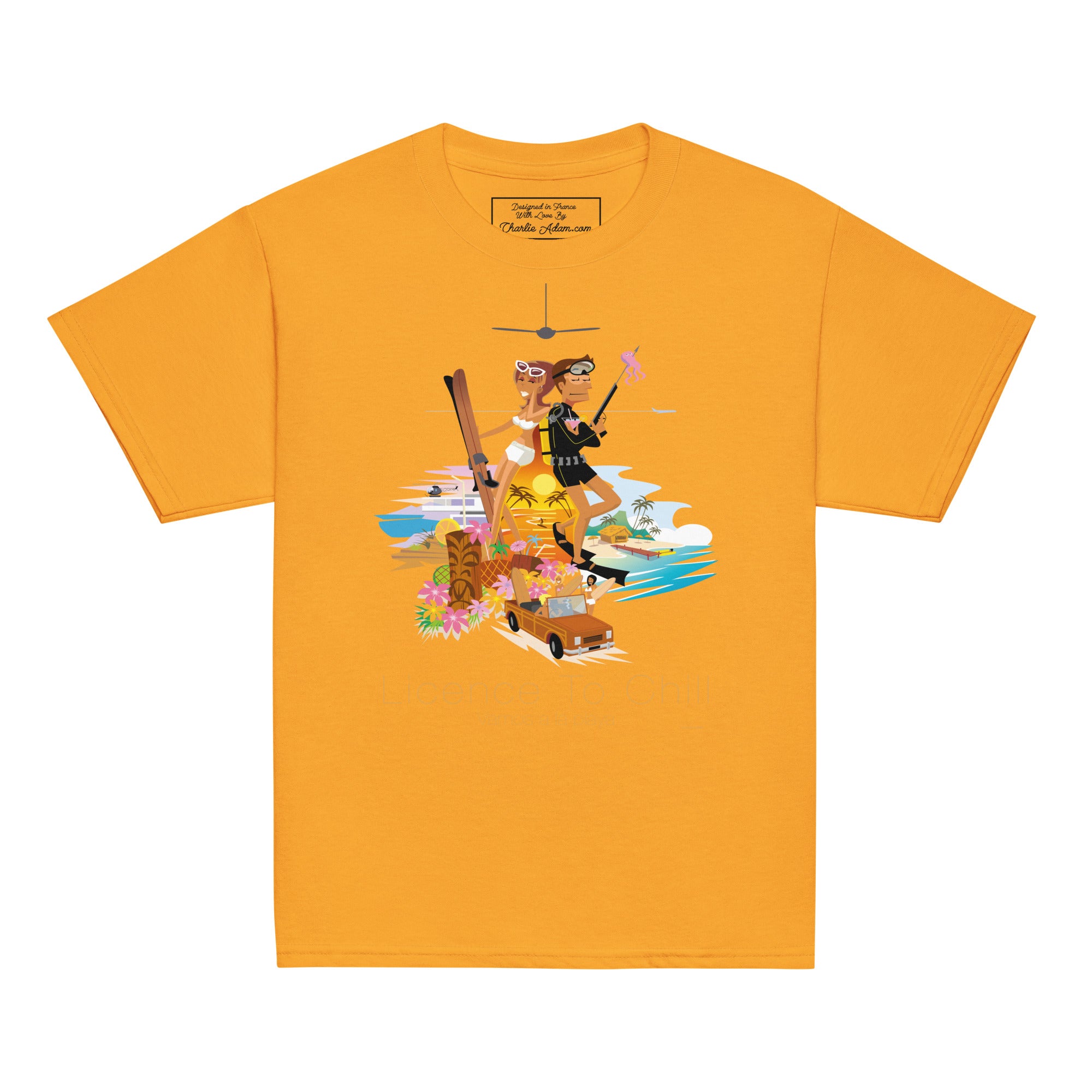 T-shirt épais enfant License to Chill Vamos a la Playa