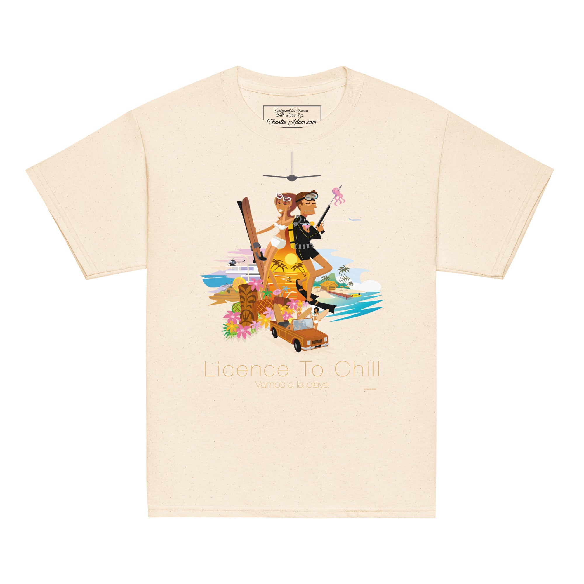 T-shirt épais enfant License to Chill Vamos a la Playa