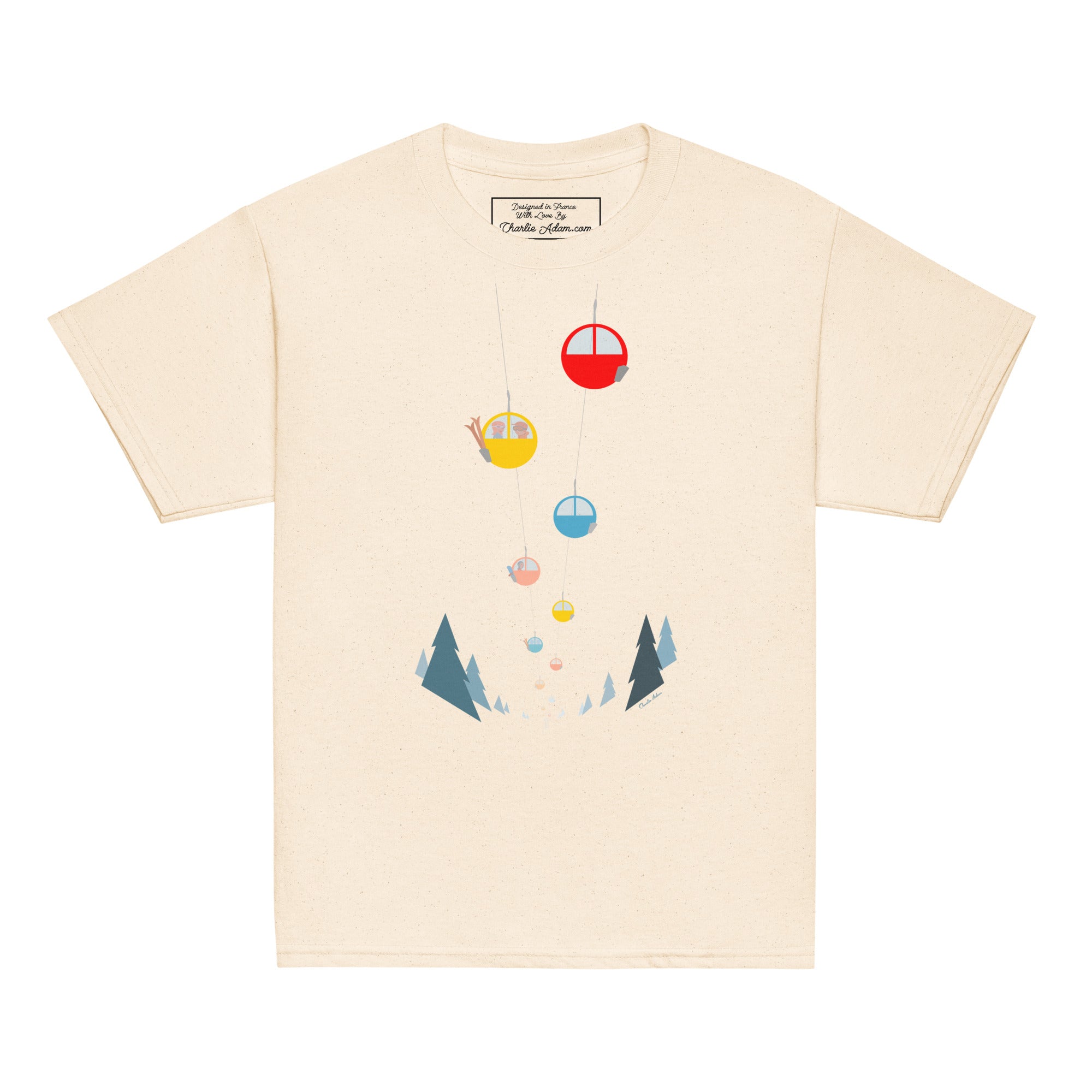 T-shirt épais enfant Gondolas in the mist