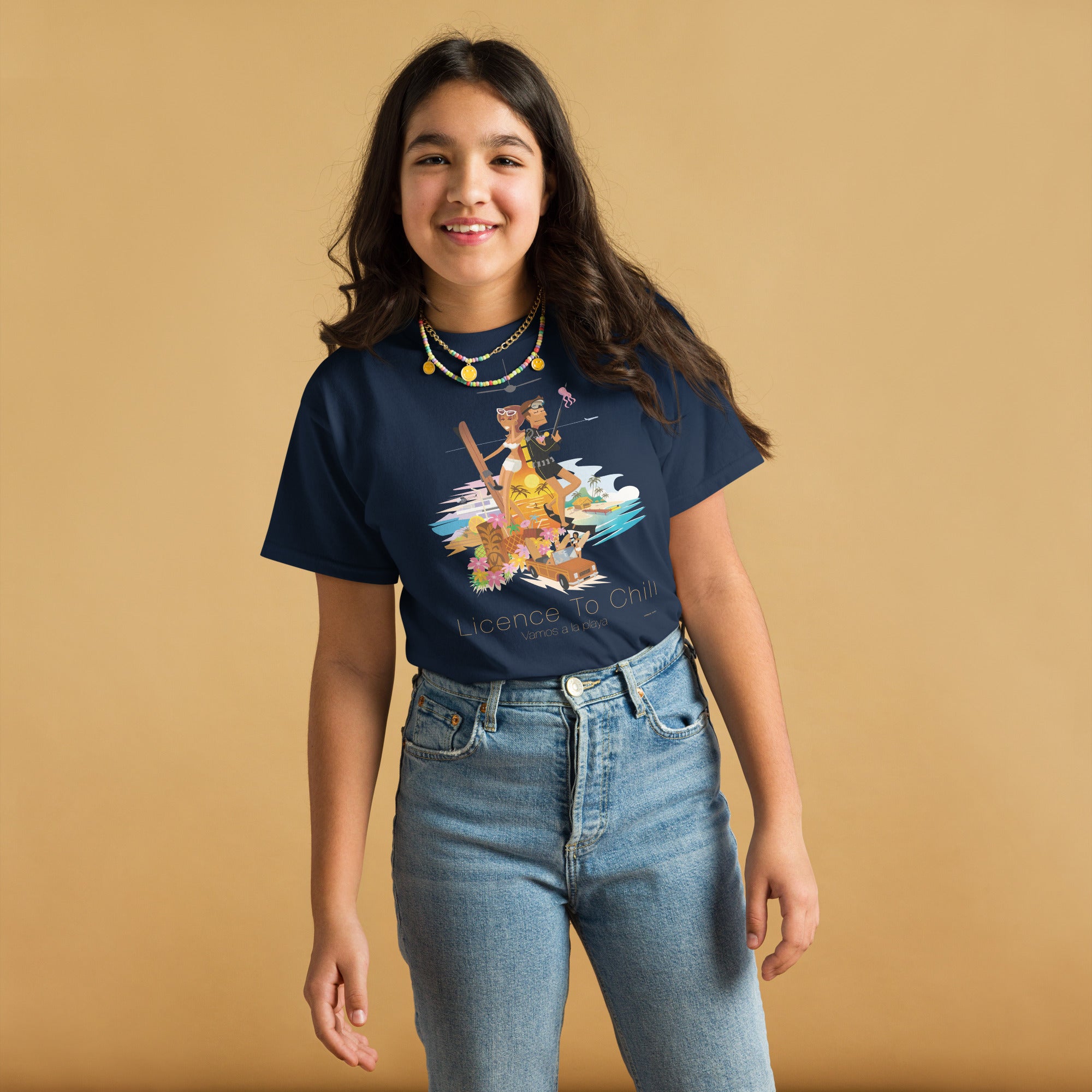 T-shirt épais enfant License to Chill Vamos a la Playa