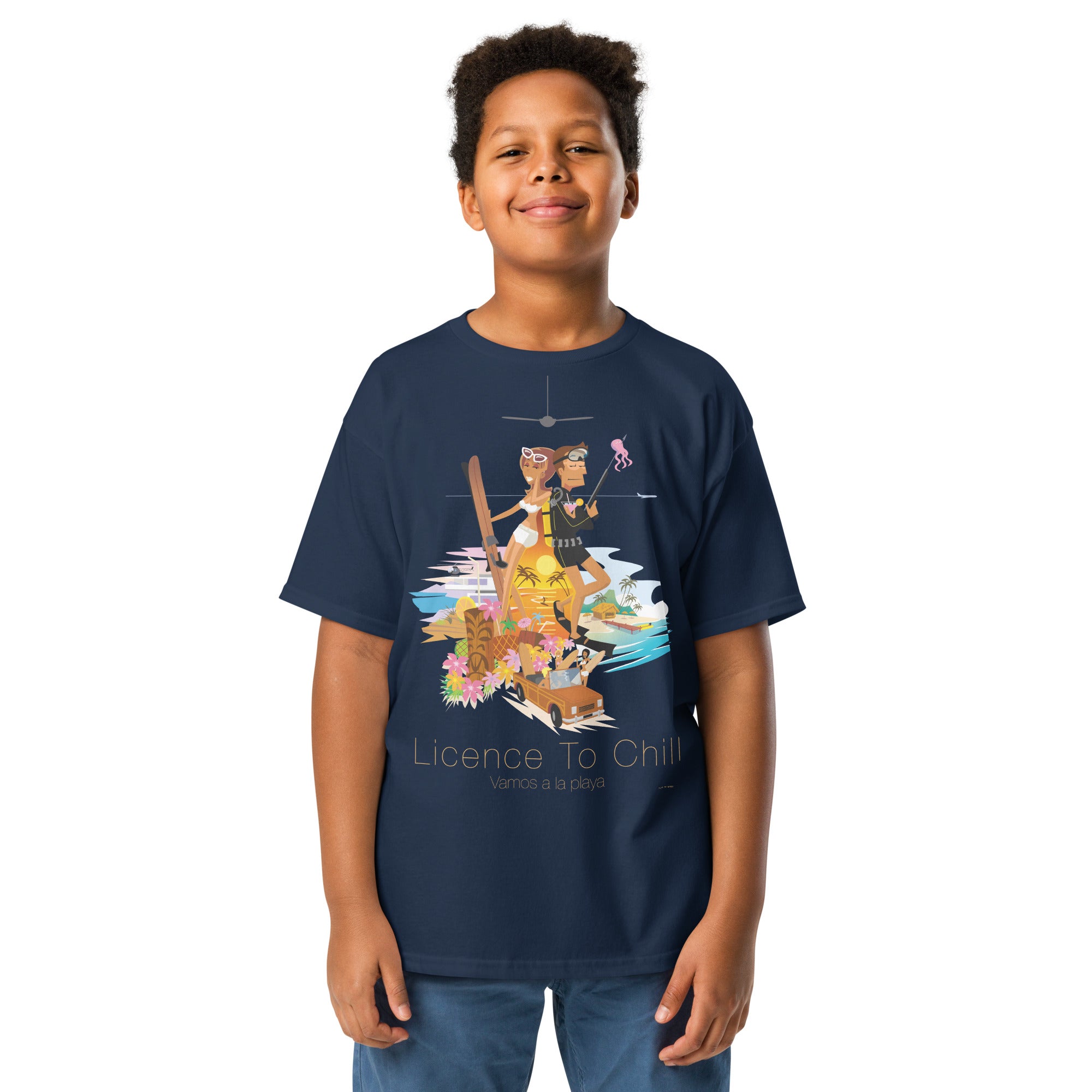 T-shirt épais enfant License to Chill Vamos a la Playa