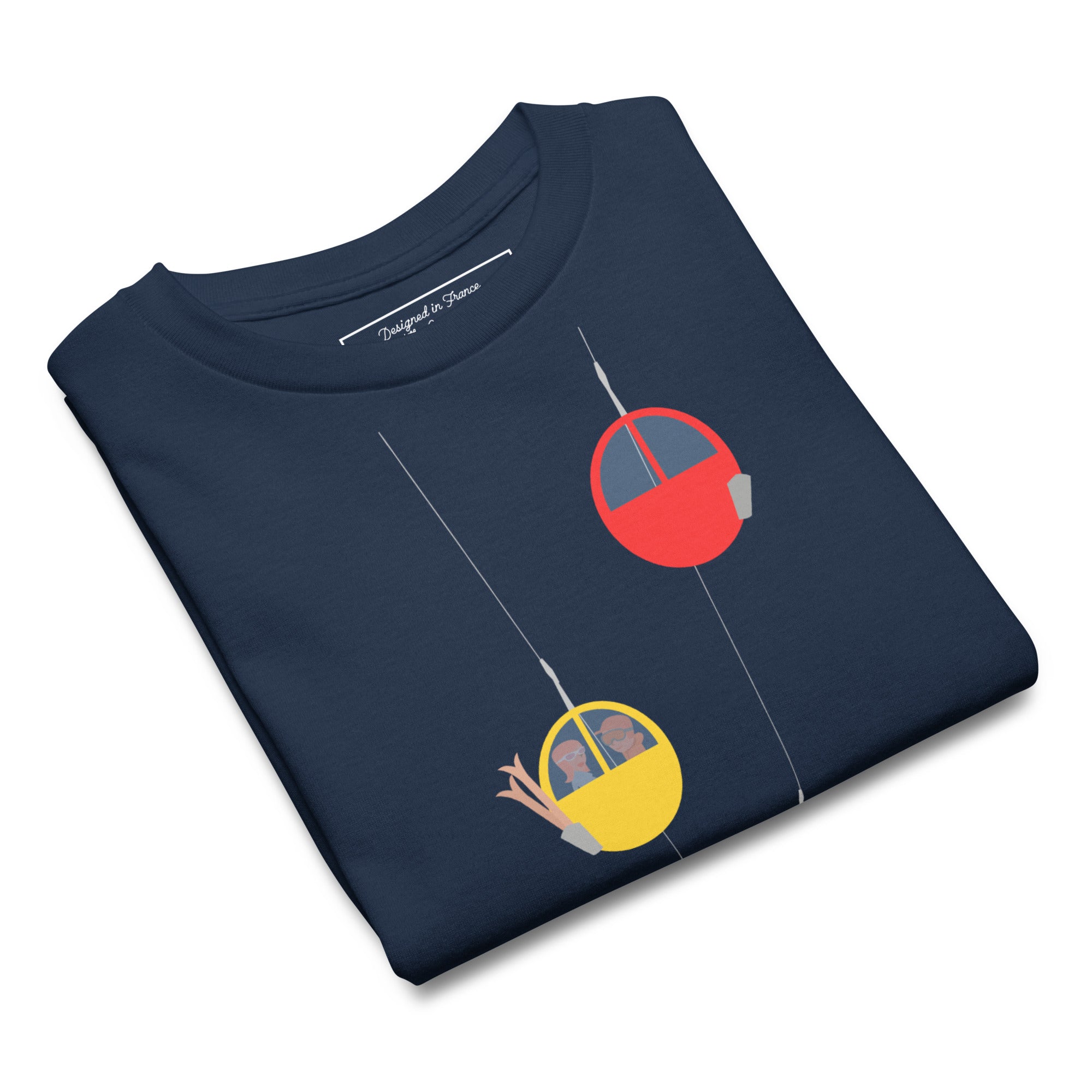 T-shirt épais enfant Gondolas in the mist