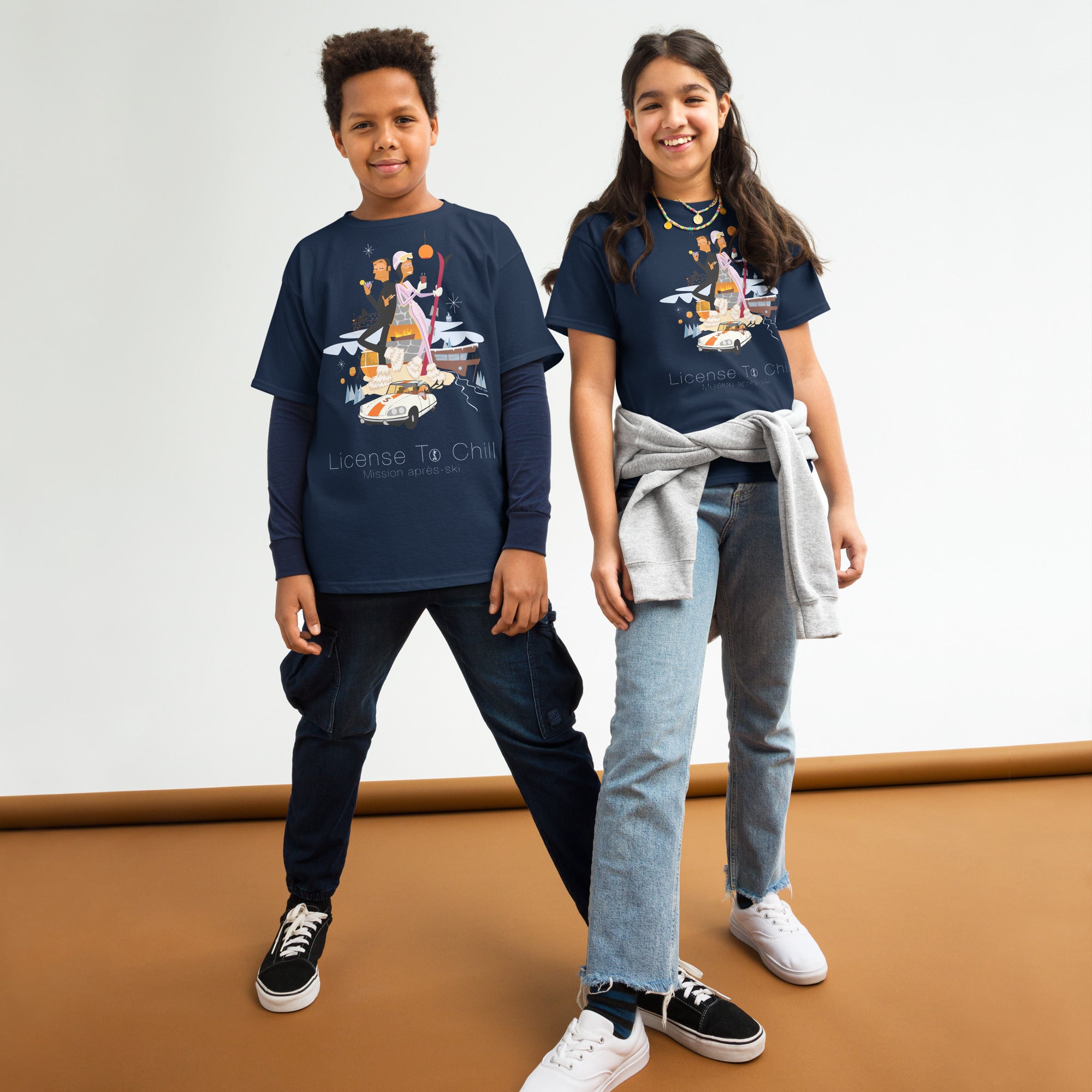 T-shirt épais enfant License To Chill Mission Après-Ski
