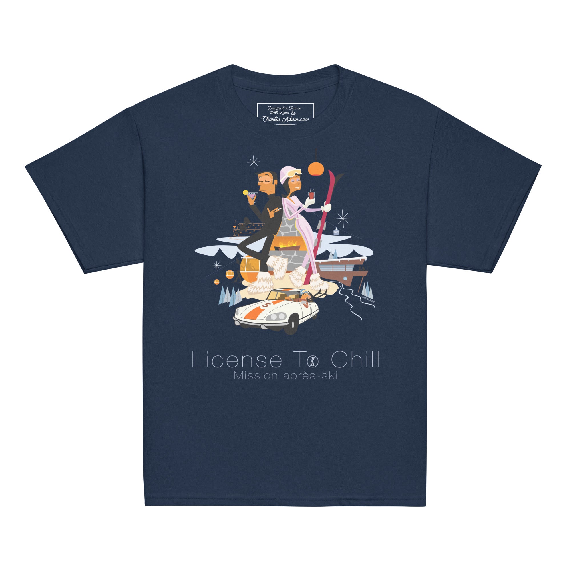 T-shirt épais enfant License To Chill Mission Après-Ski