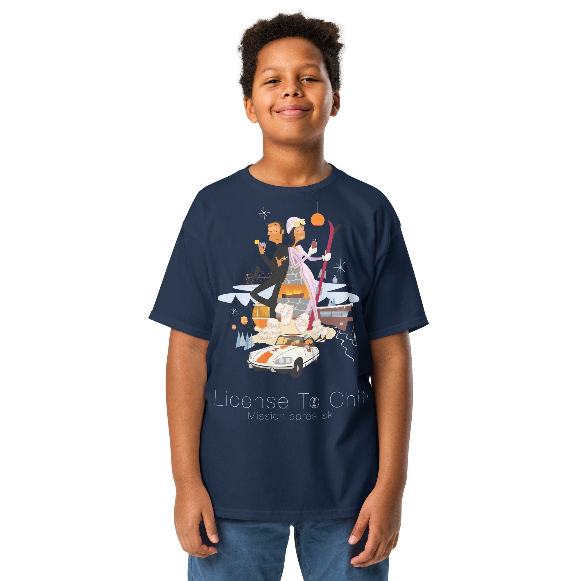 T-shirt épais enfant License To Chill Mission Après-Ski