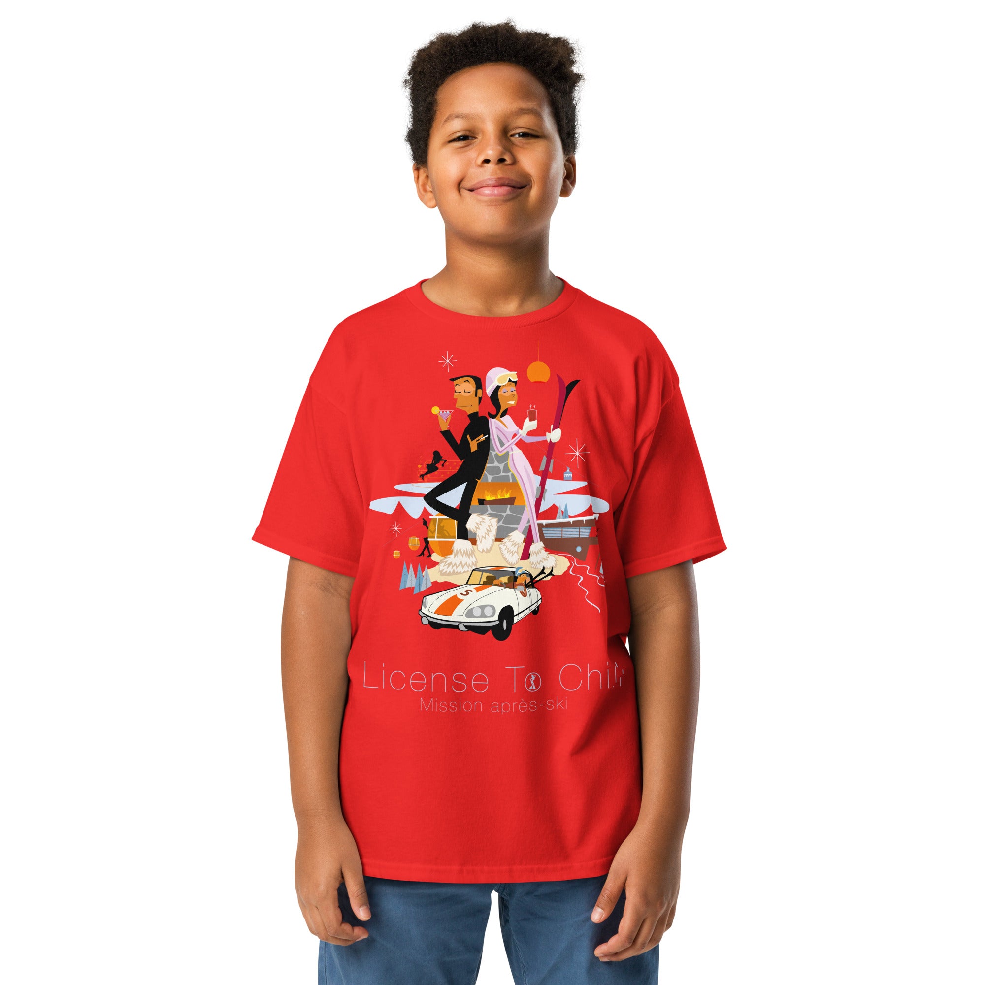 T-shirt épais enfant License To Chill Mission Après-Ski