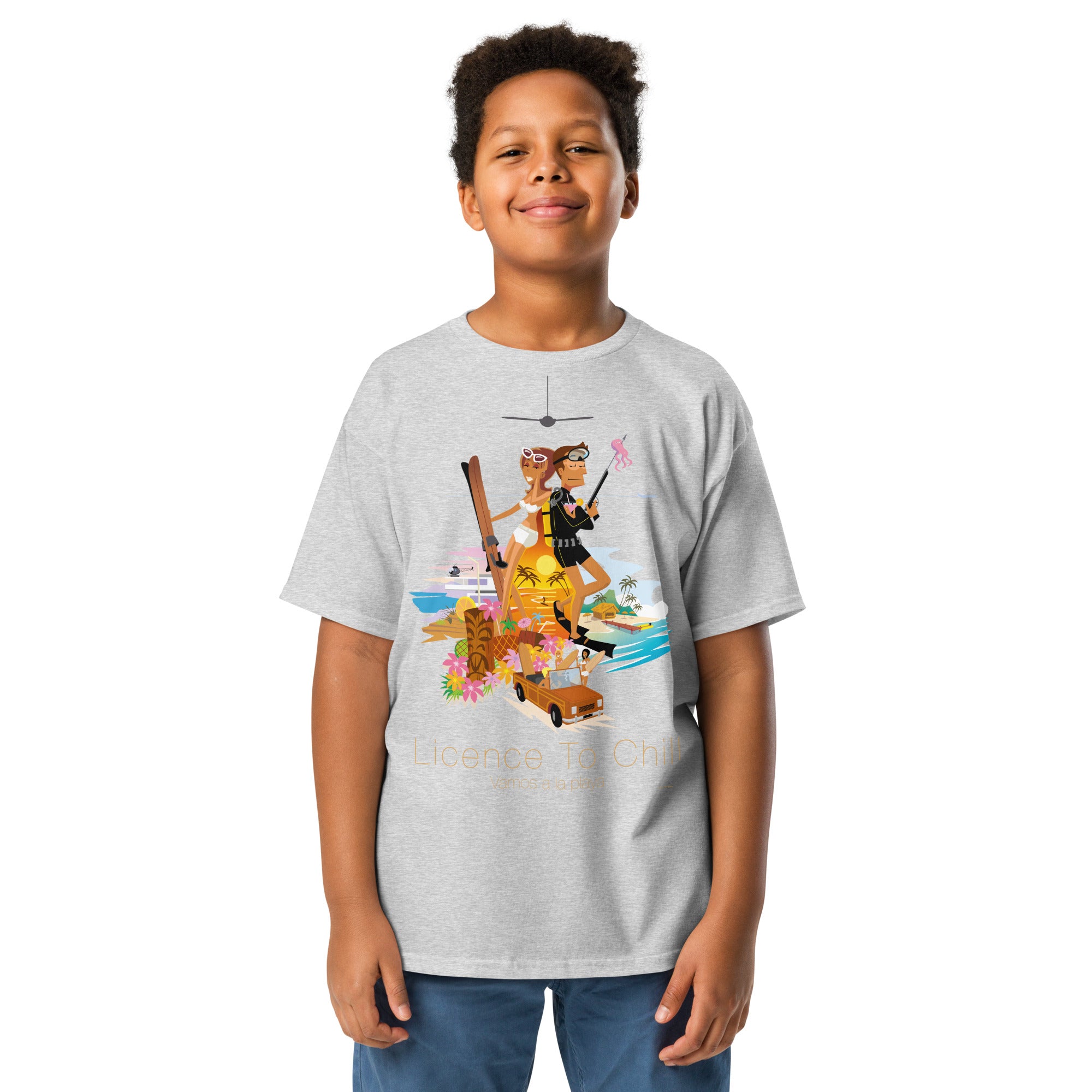 T-shirt épais enfant License to Chill Vamos a la Playa