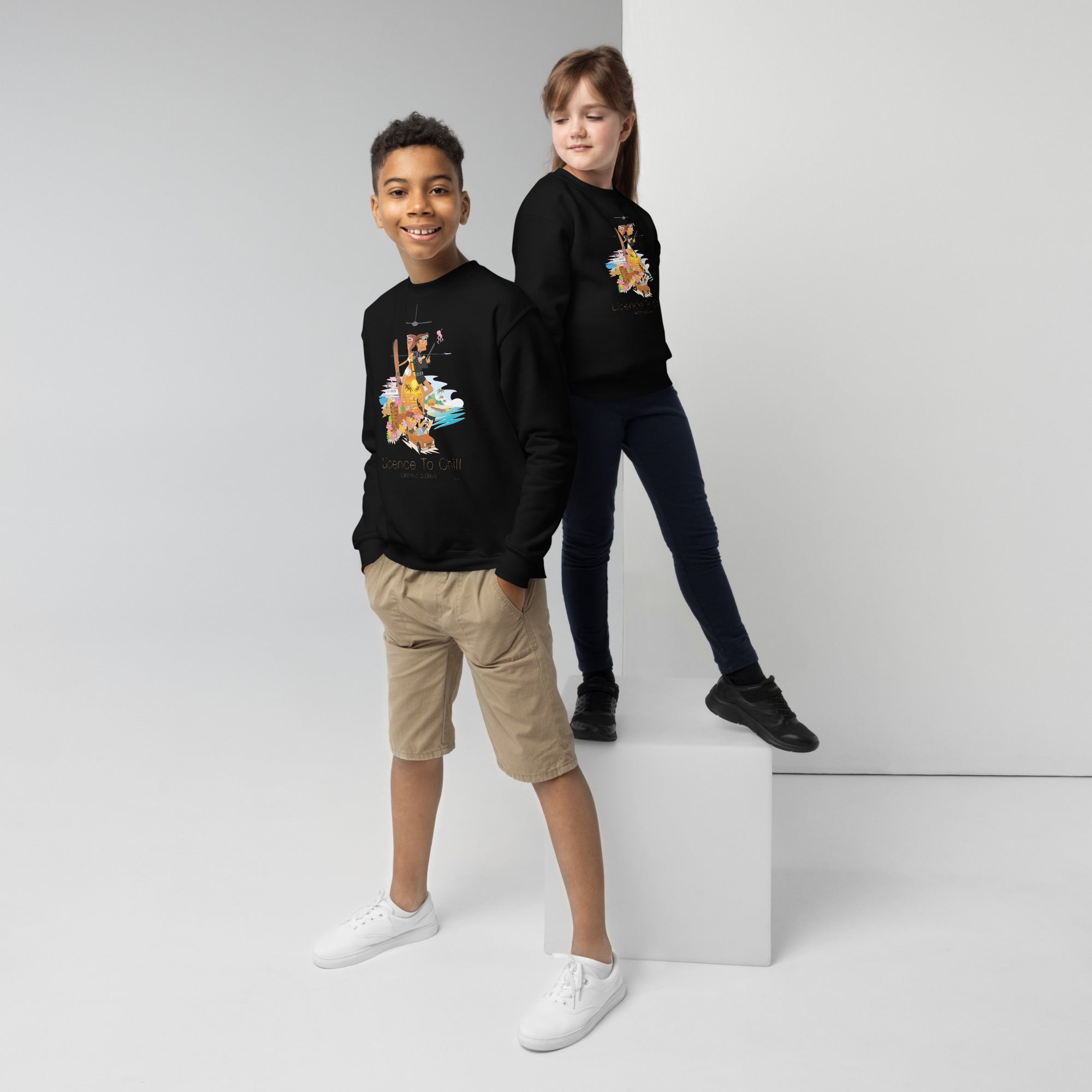 Sweat classique enfant License to Chill Vamos a la Playa