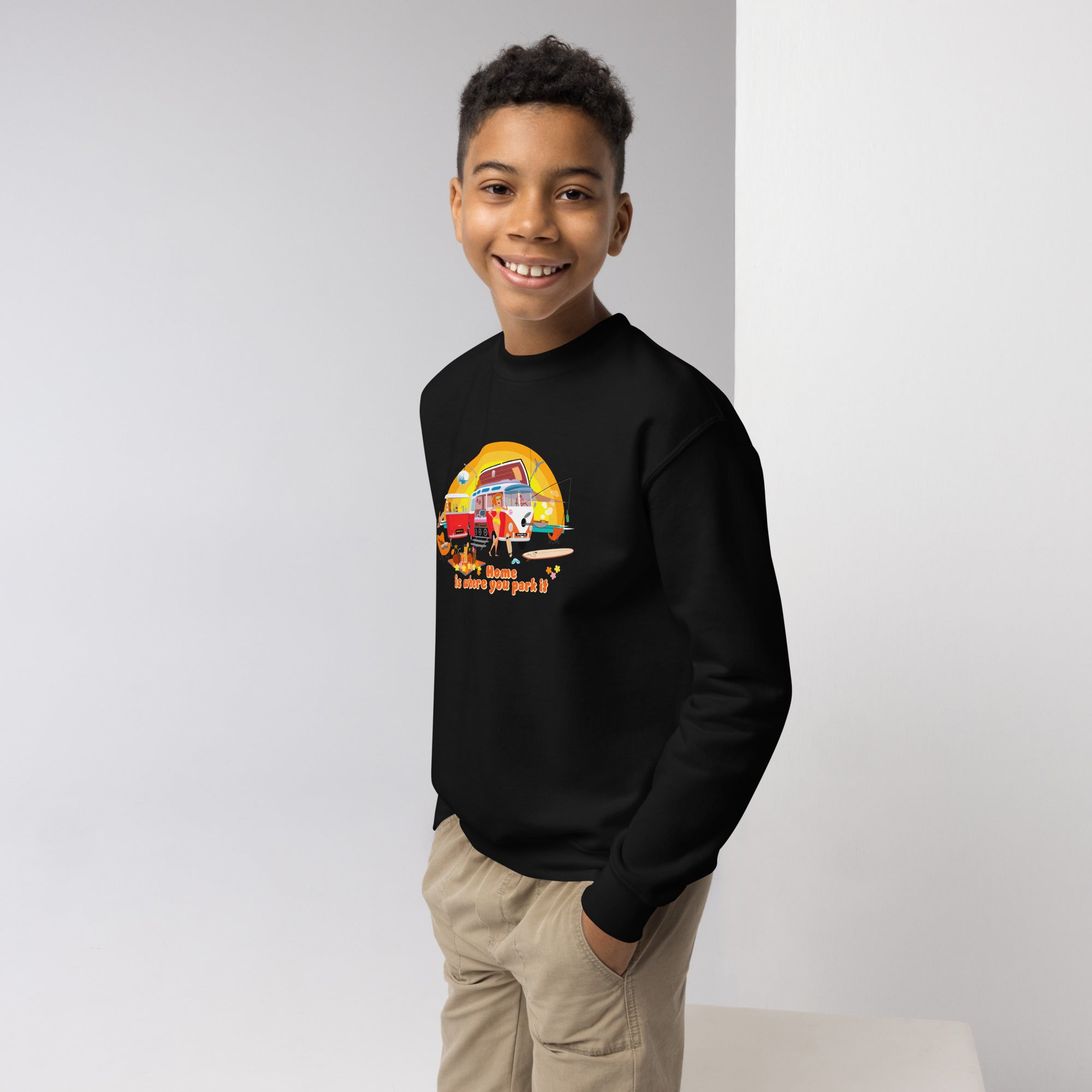 Youth crewneck sweatshirt Ultra Combi