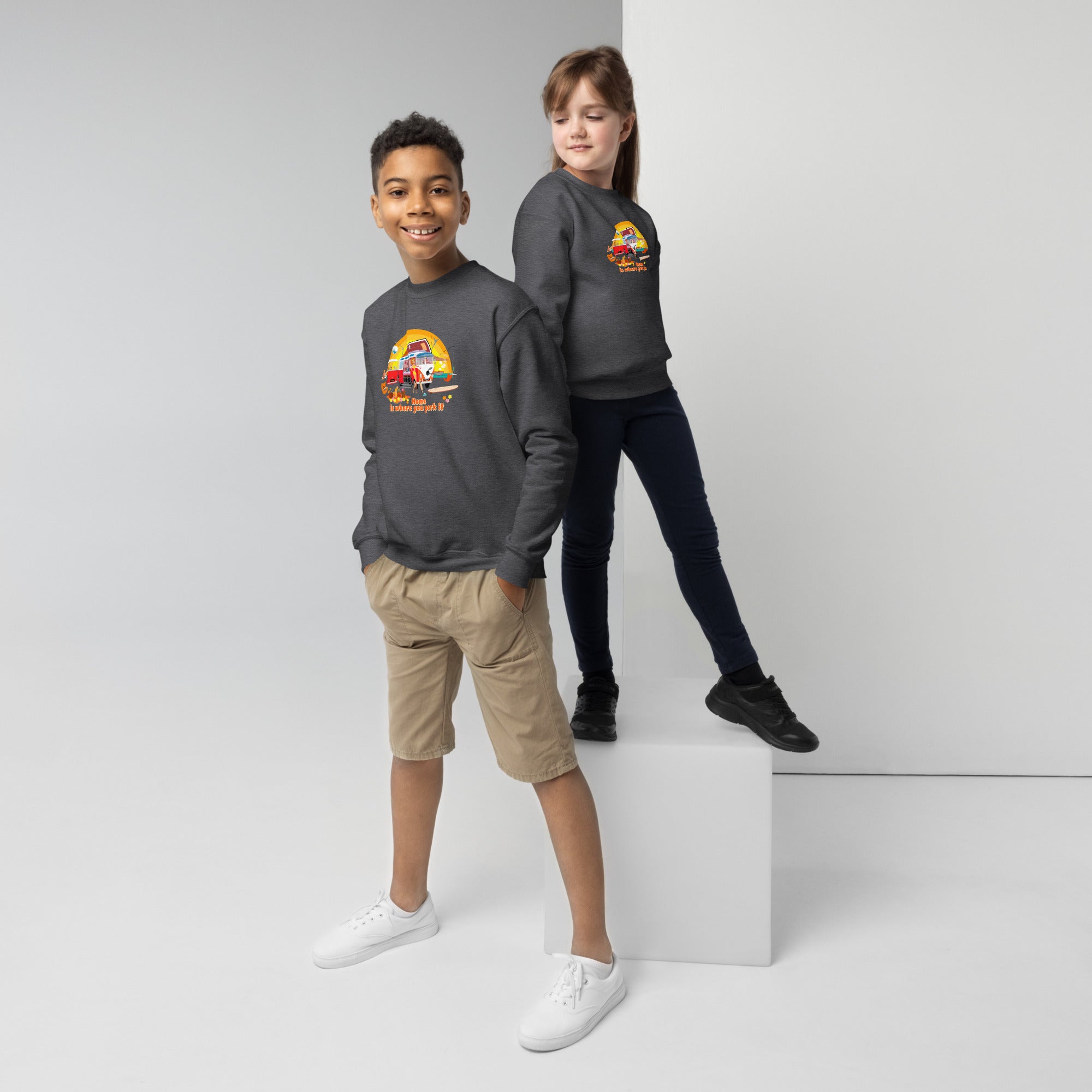 Youth crewneck sweatshirt Ultra Combi