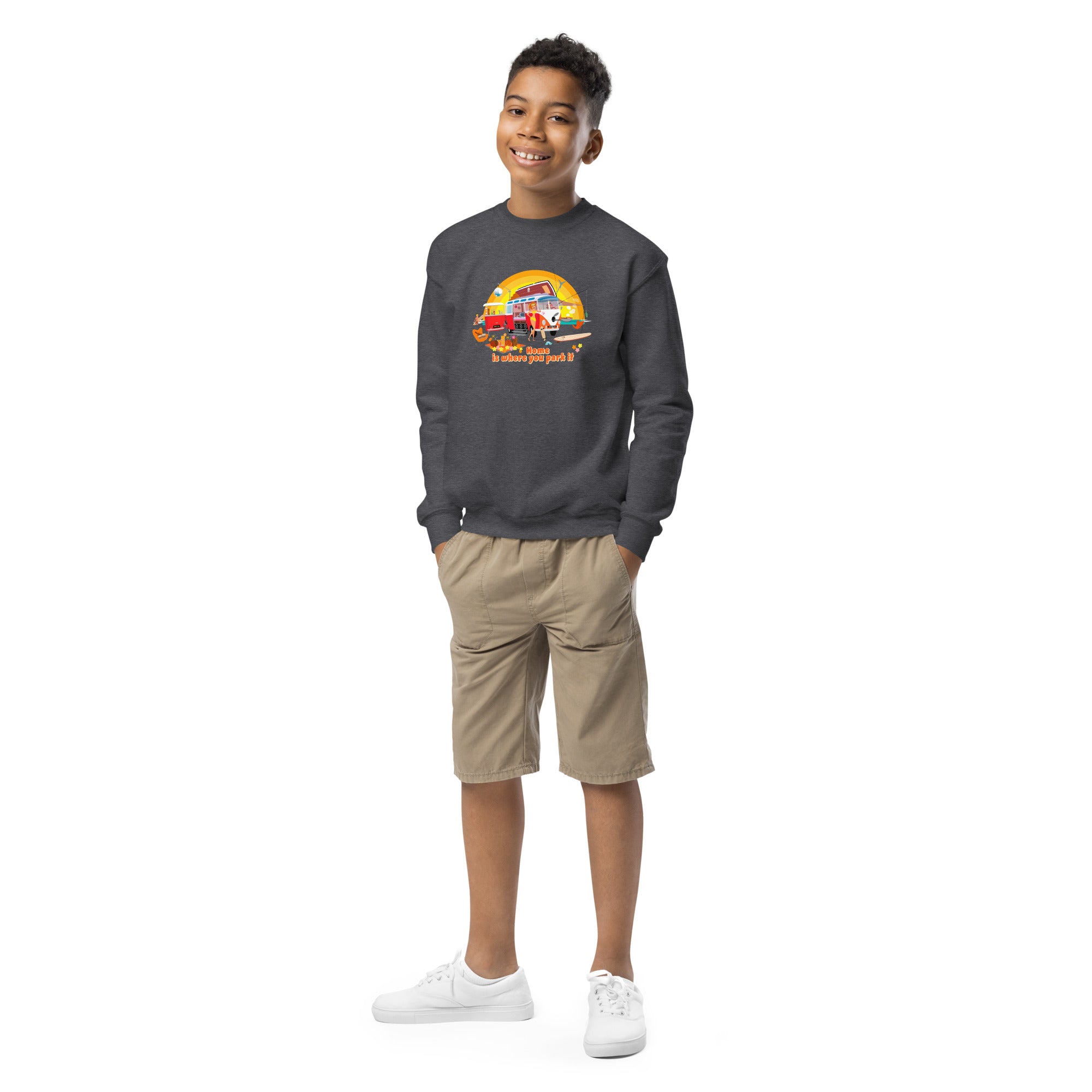 Youth crewneck sweatshirt Ultra Combi