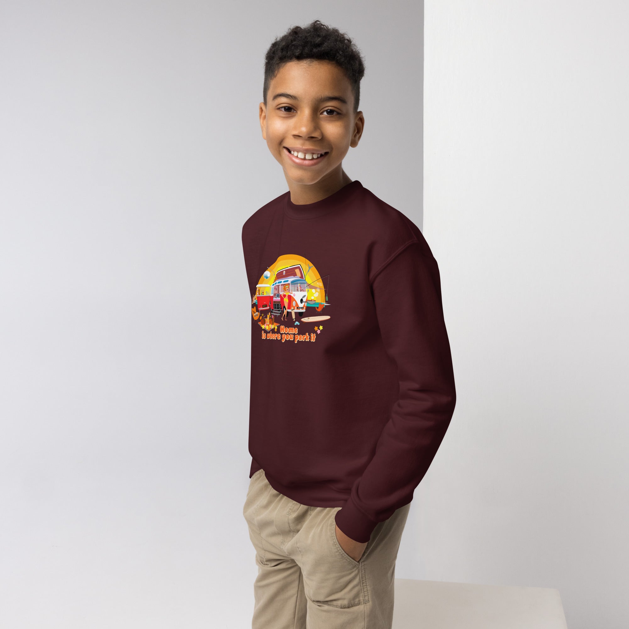 Youth crewneck sweatshirt Ultra Combi