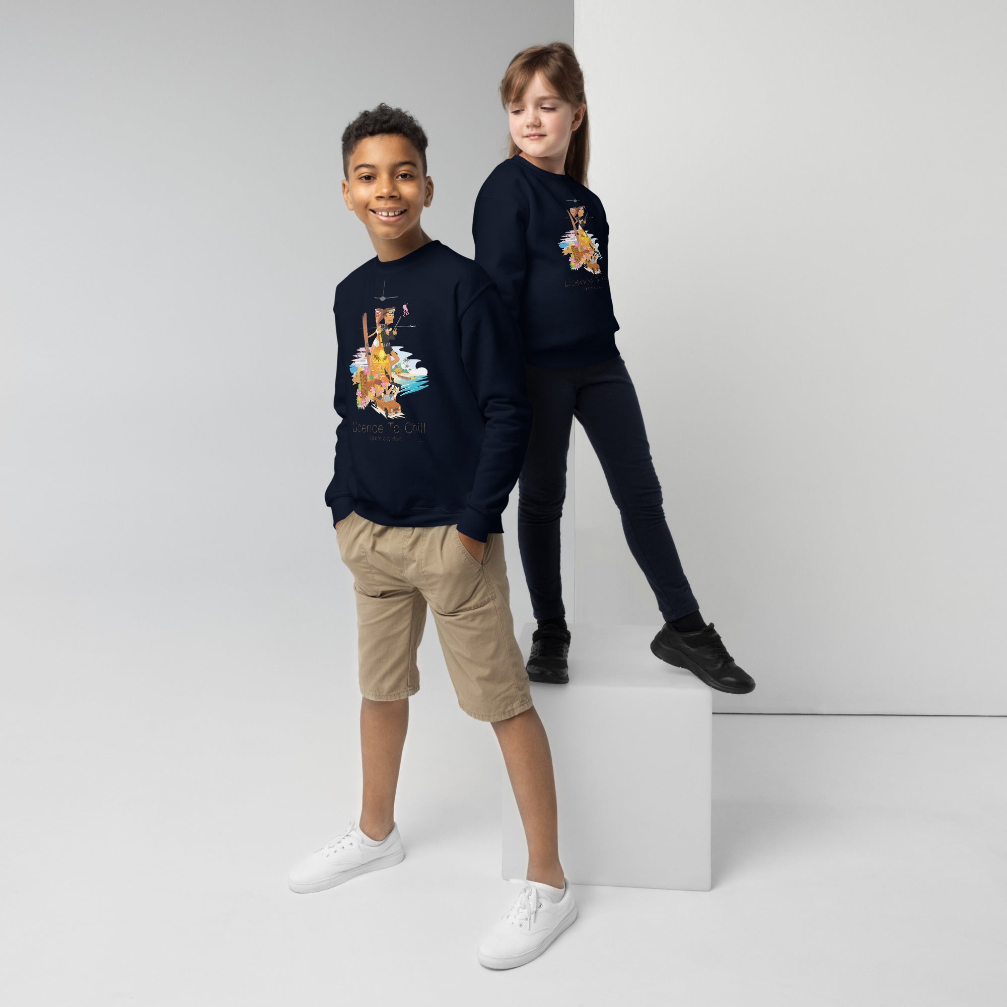 Sweat classique enfant License to Chill Vamos a la Playa