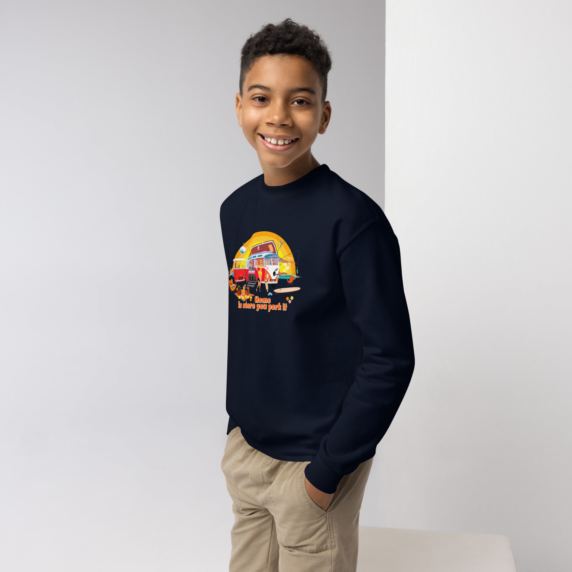 Youth crewneck sweatshirt Ultra Combi