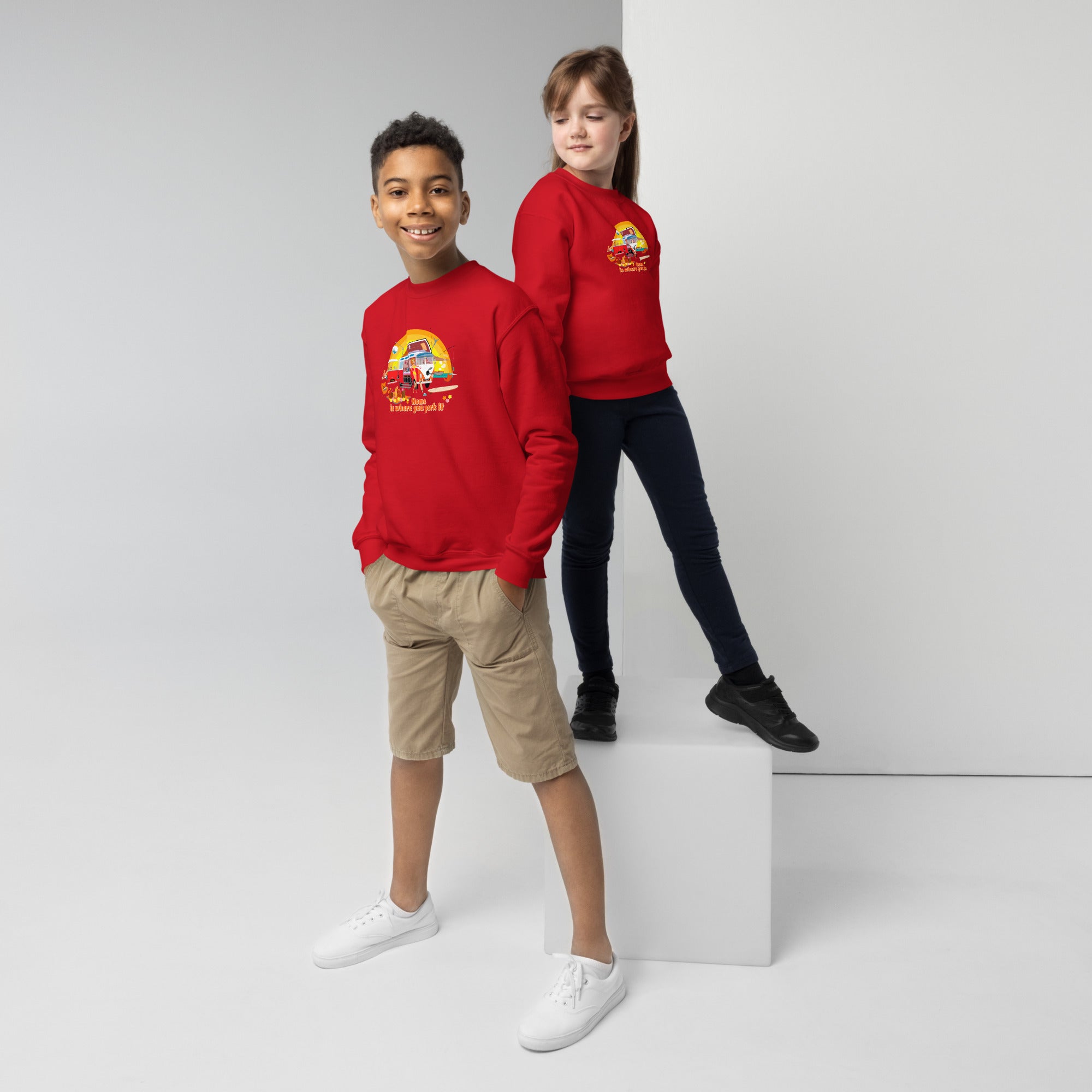 Youth crewneck sweatshirt Ultra Combi