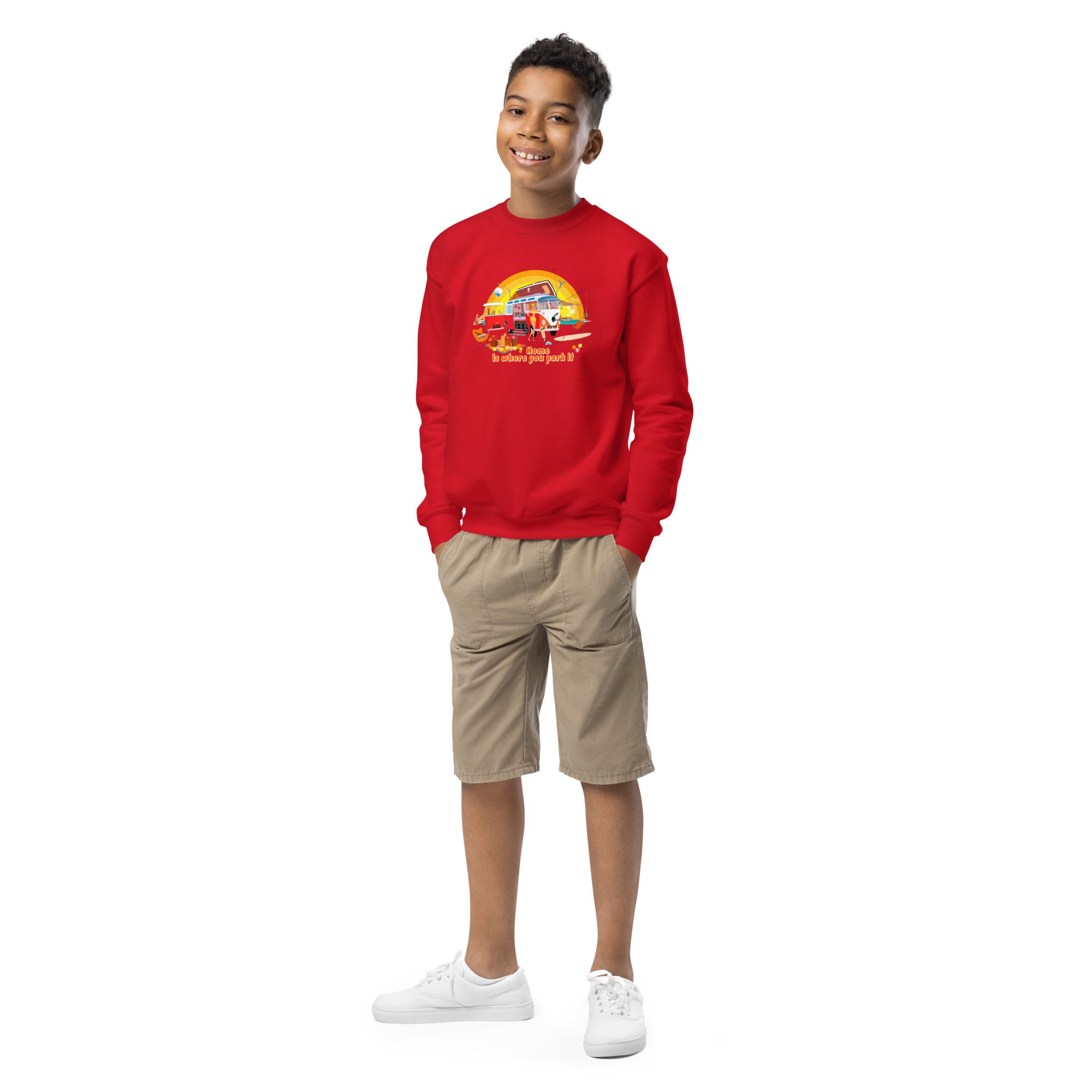 Youth crewneck sweatshirt Ultra Combi