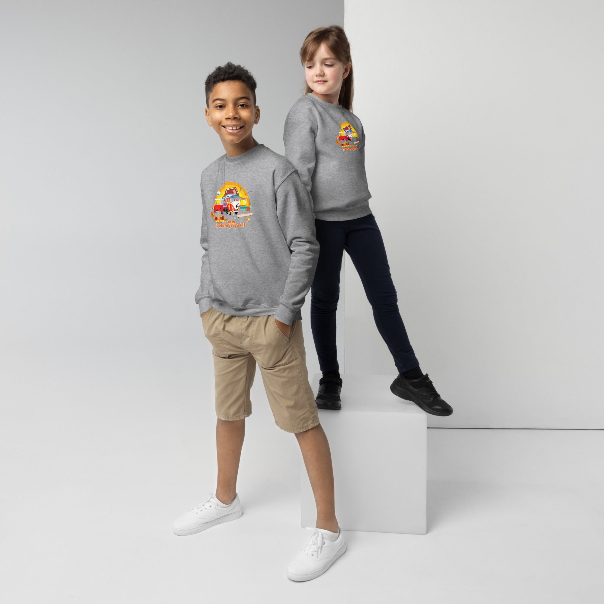 Youth crewneck sweatshirt Ultra Combi