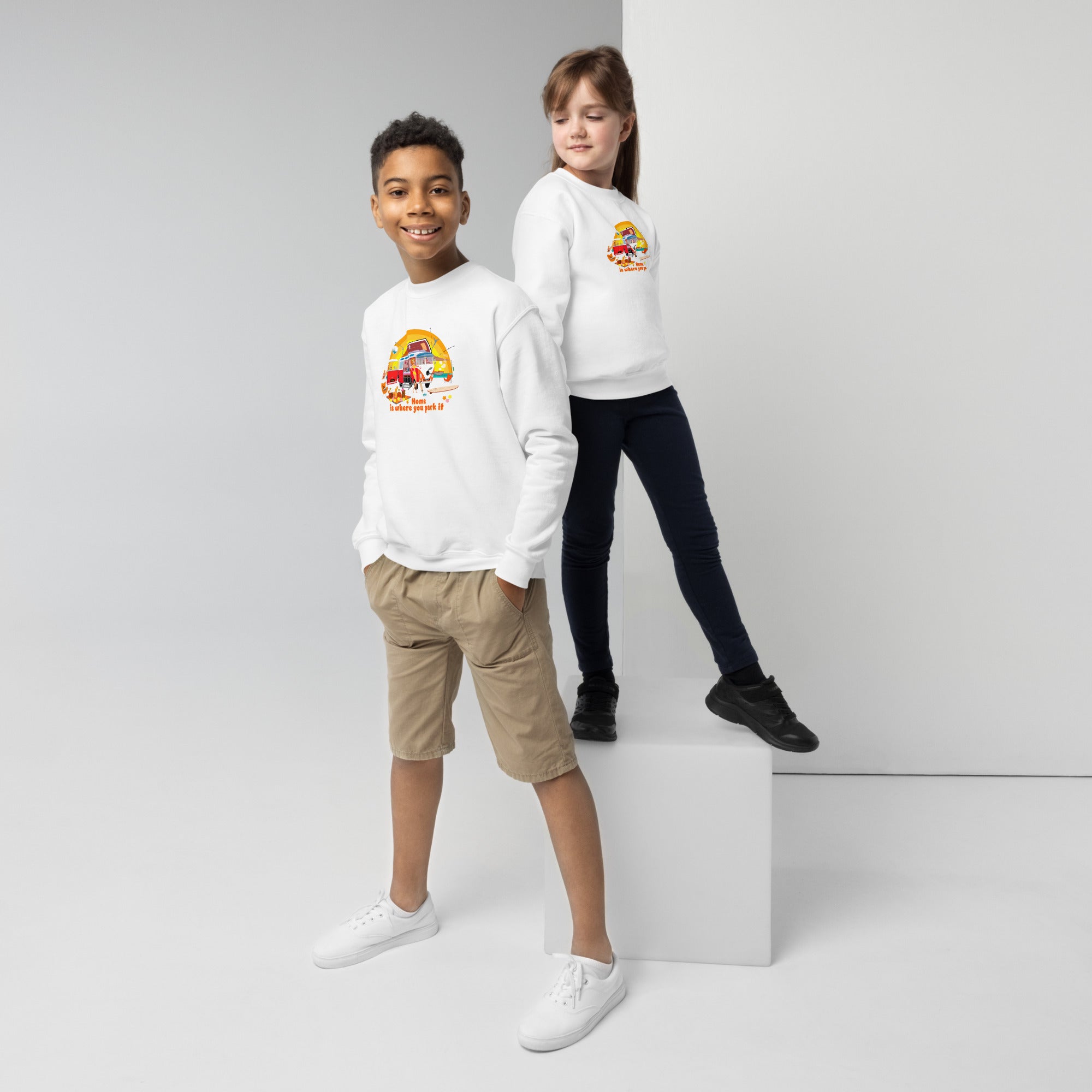 Youth crewneck sweatshirt Ultra Combi