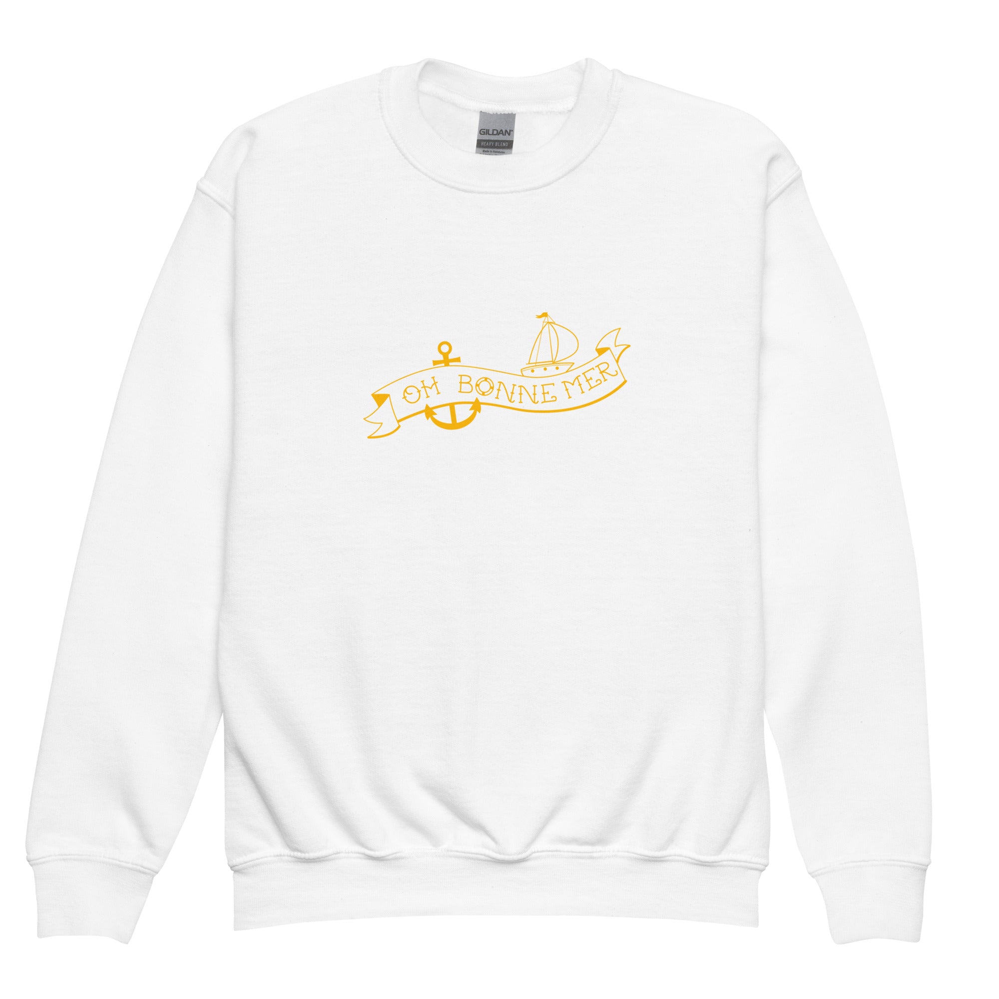 Sweat classique enfant Oh Bonne Mer Tattoo Gold
