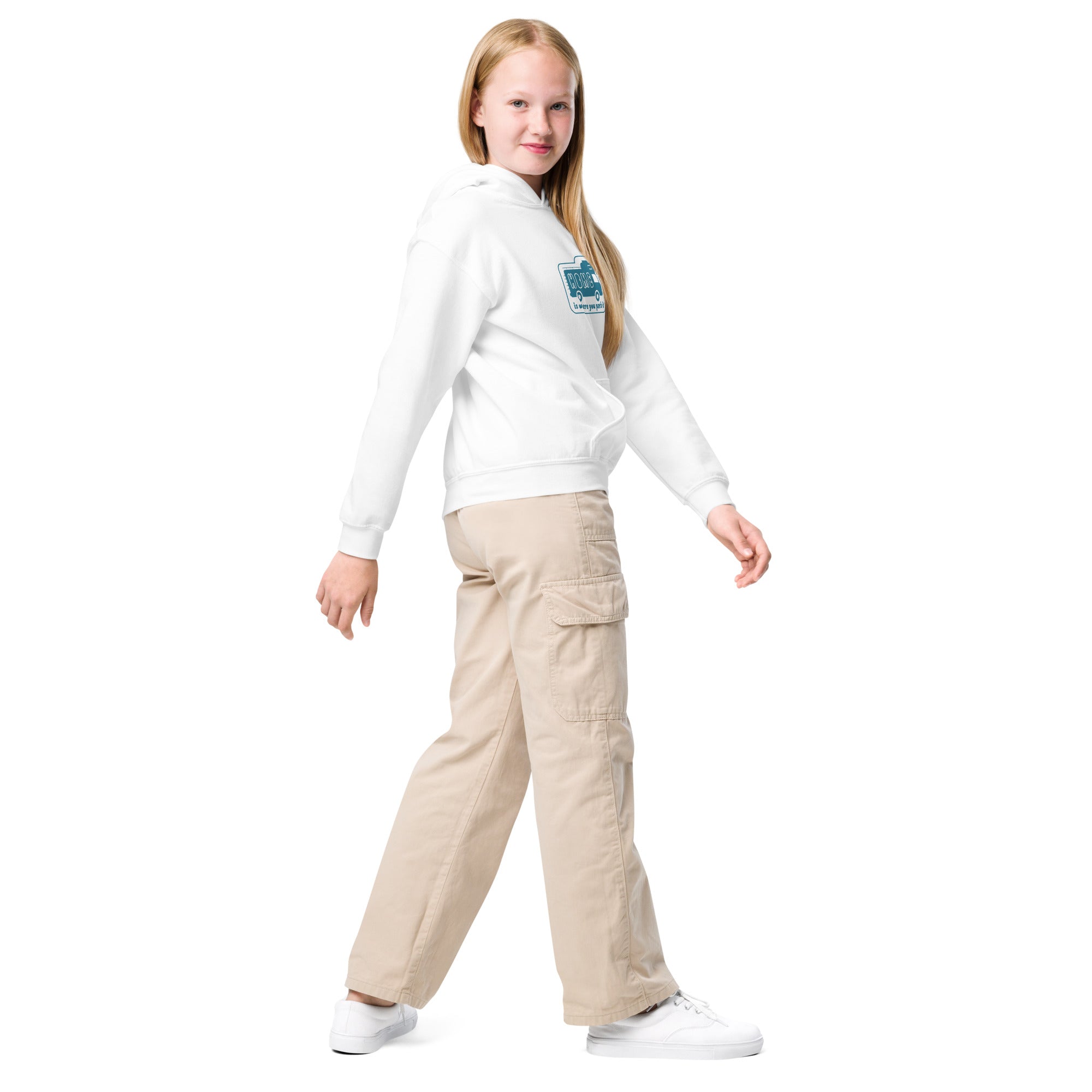 Sweat à capuche épais pour enfants Bold Camper Van