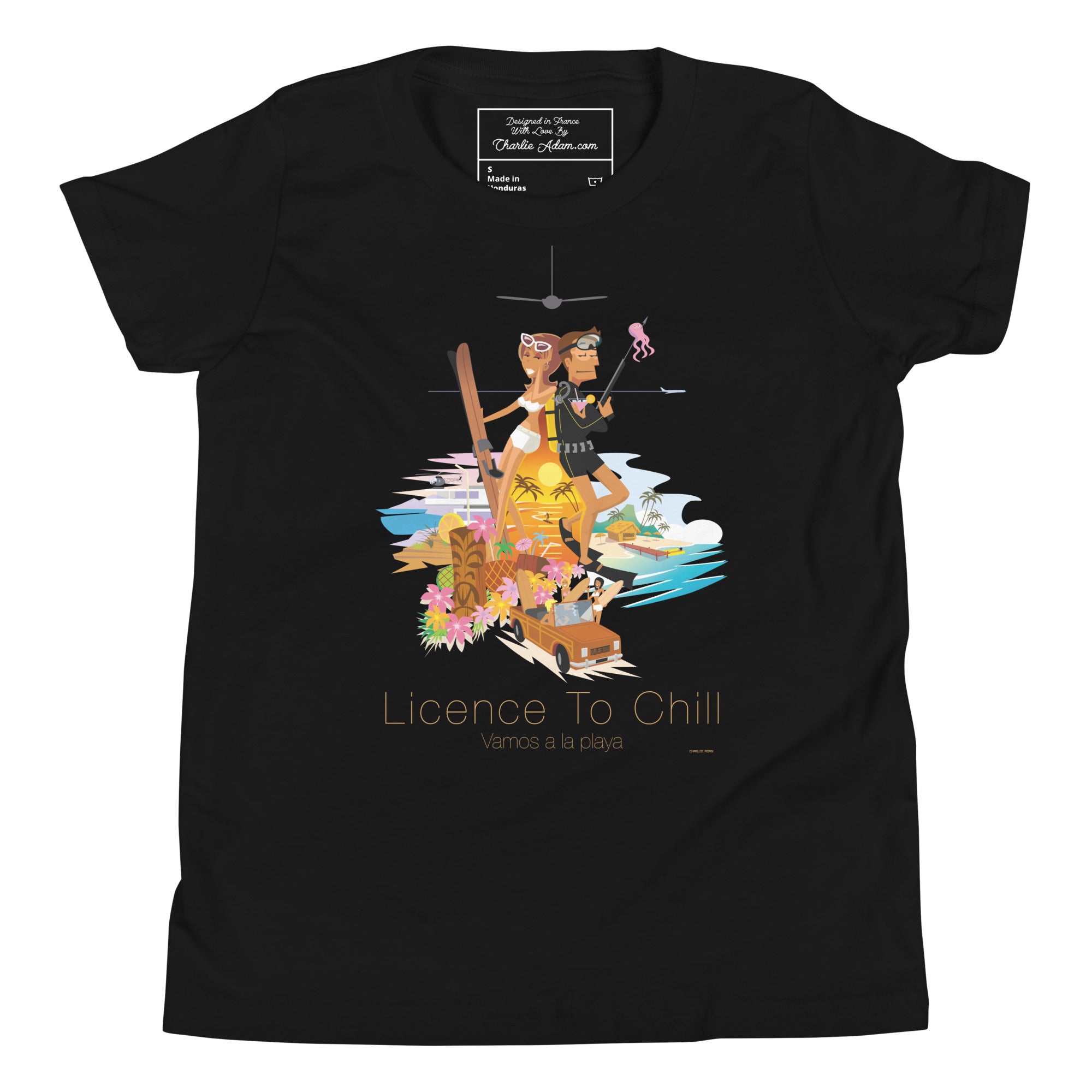 T-shirt classique enfant License to Chill Vamos a la Playa