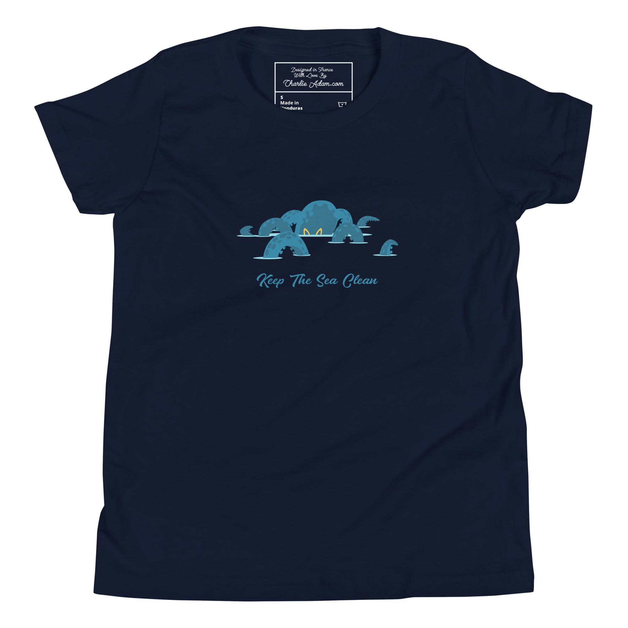 T-shirt classique enfant Octopus Blue
