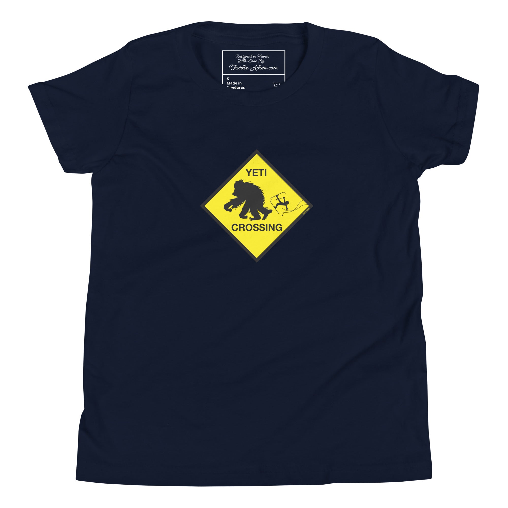 T-shirt classique enfant Yeti Crossing