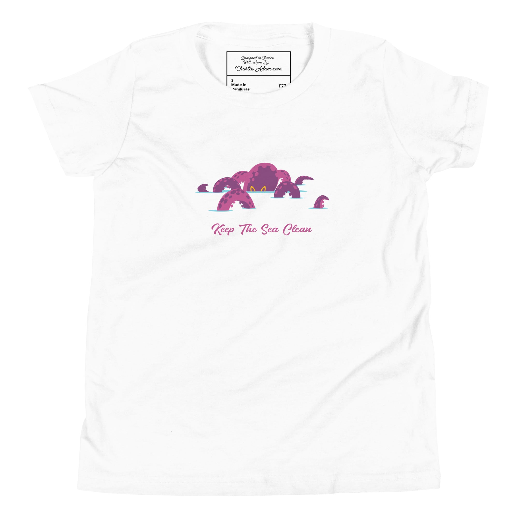 T-shirt classique enfant Octopus Purple