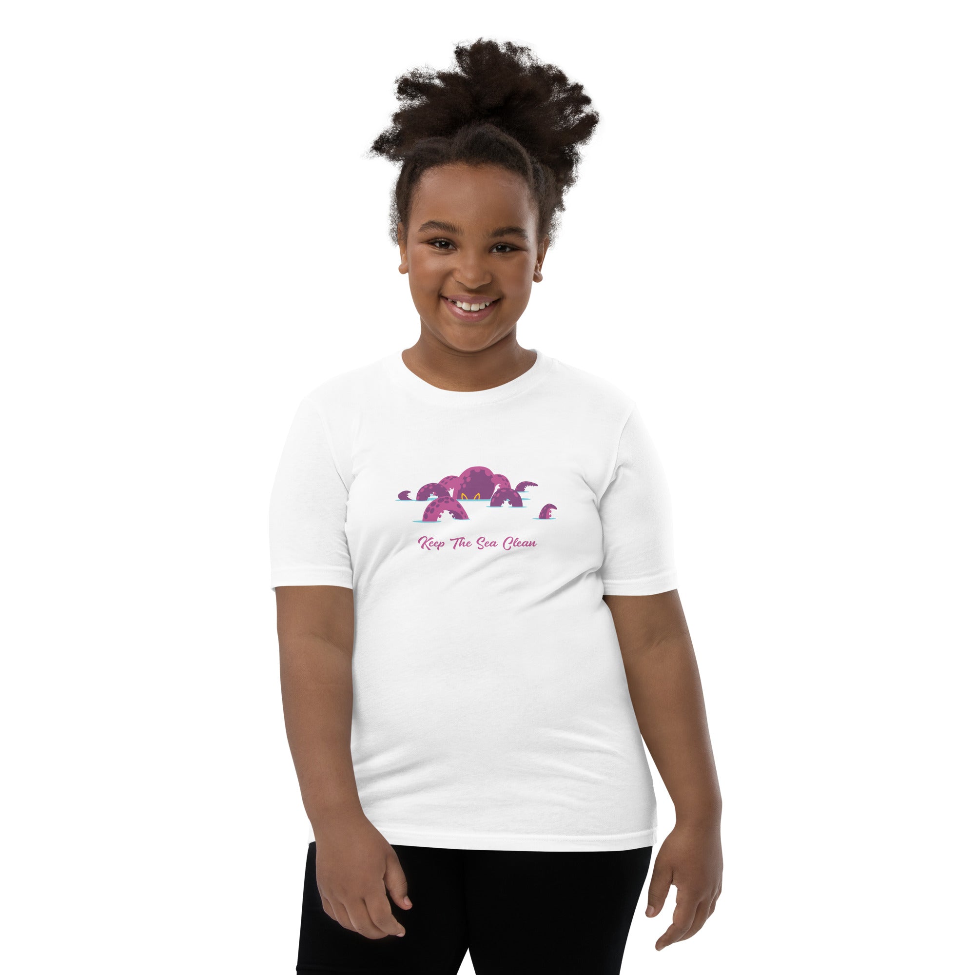 T-shirt classique enfant Octopus Purple