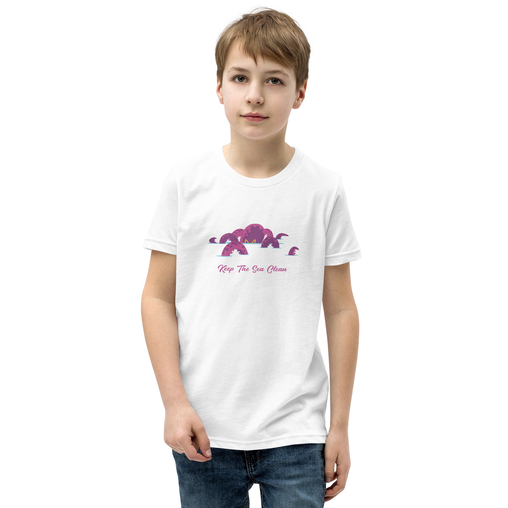 T-shirt classique enfant Octopus Purple