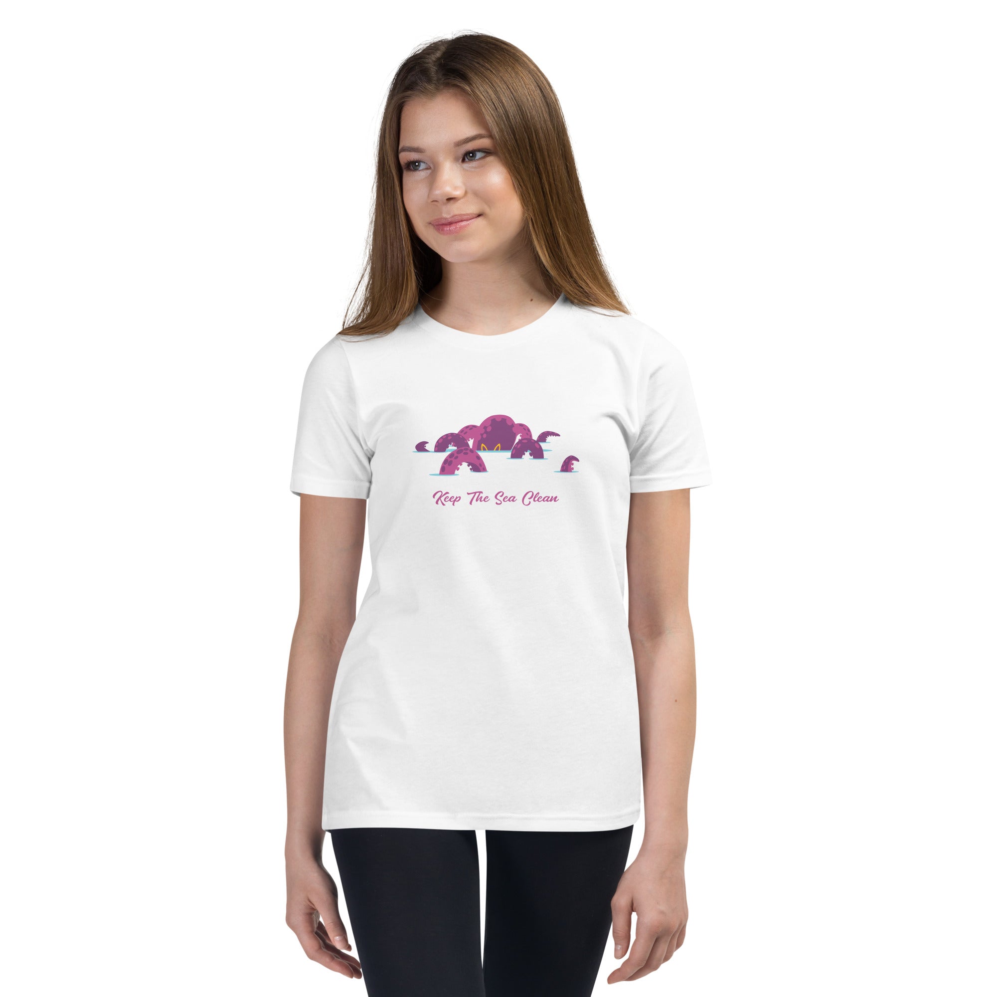T-shirt classique enfant Octopus Purple