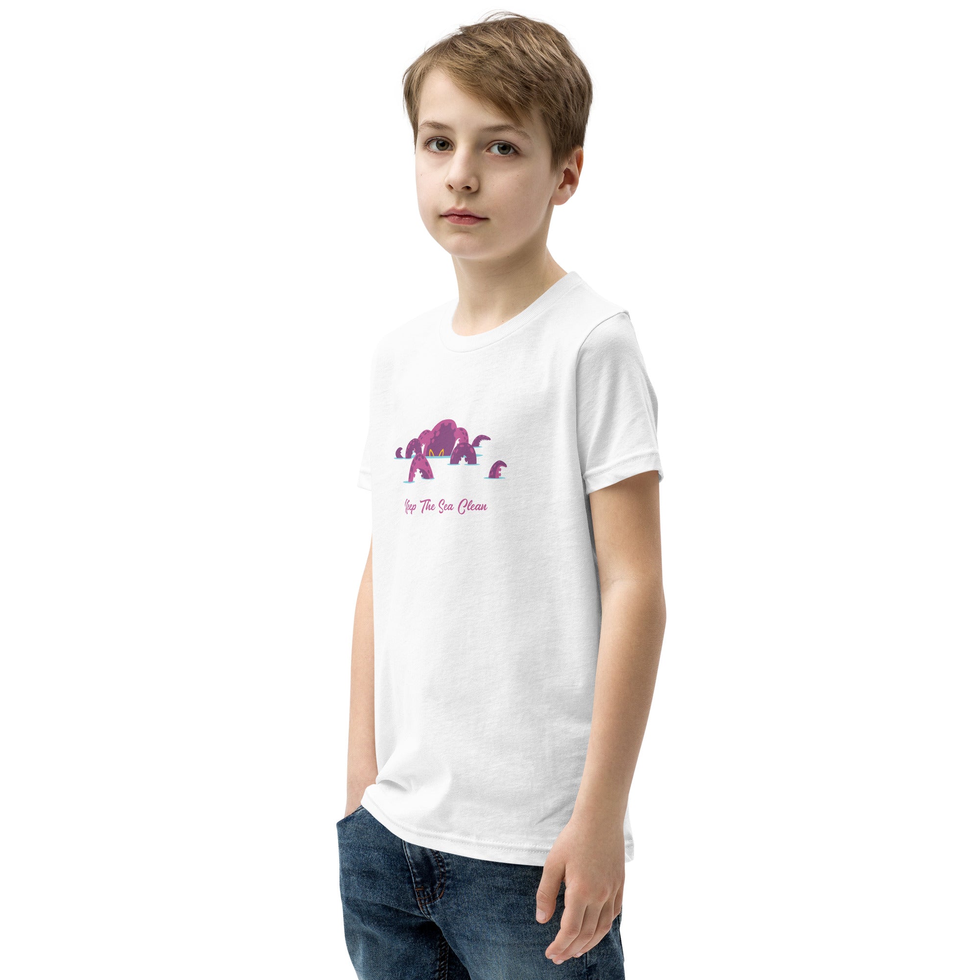 T-shirt classique enfant Octopus Purple