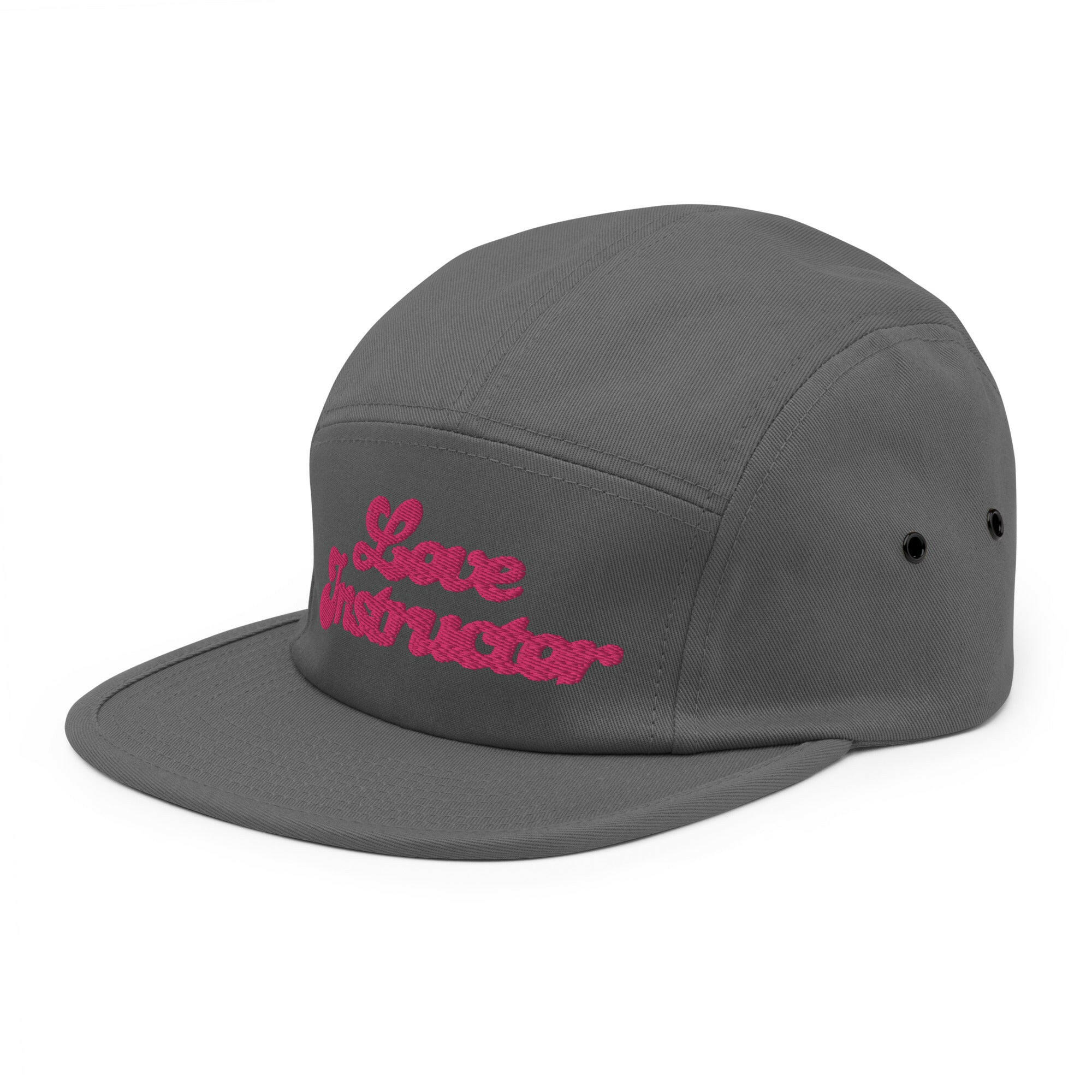 Casquette 5 Panneaux Love instructor Flamingo