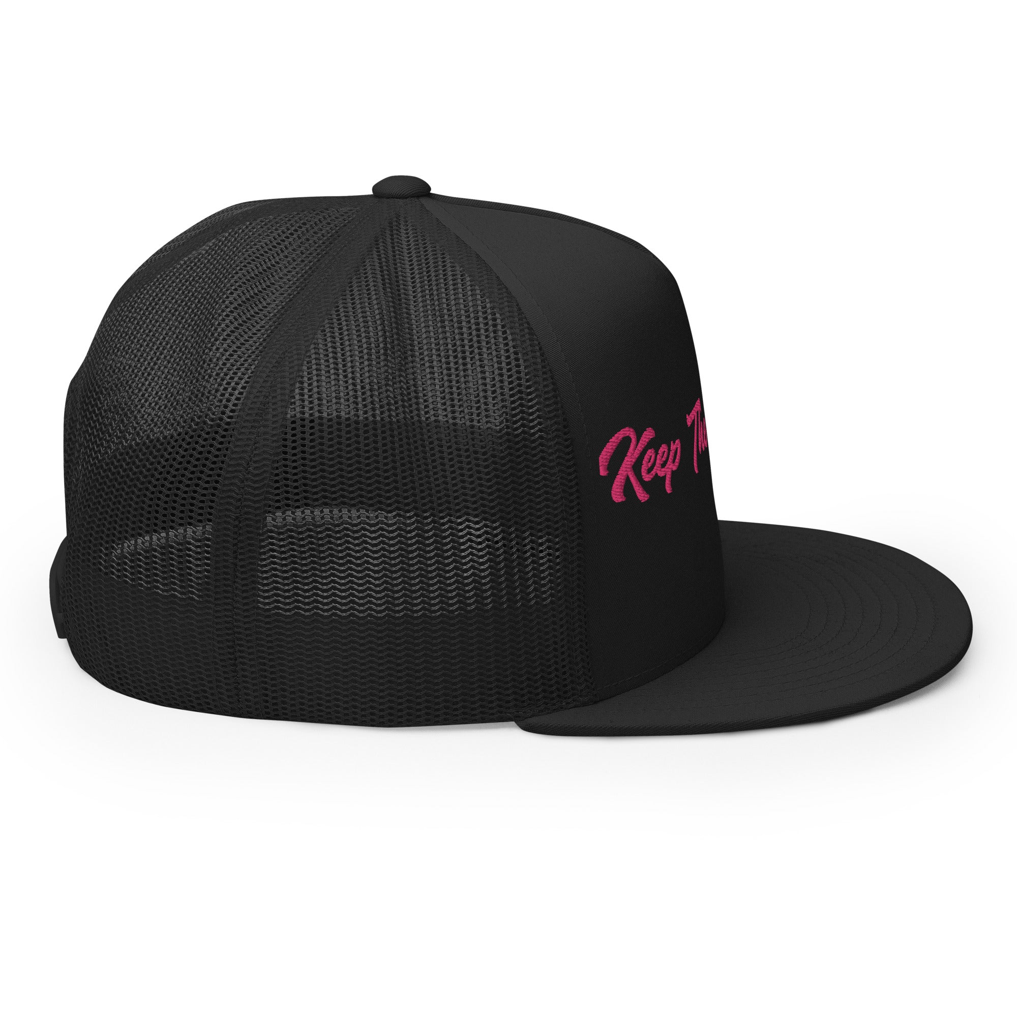 Trucker Cap Keep The Sea Clean Flamingo