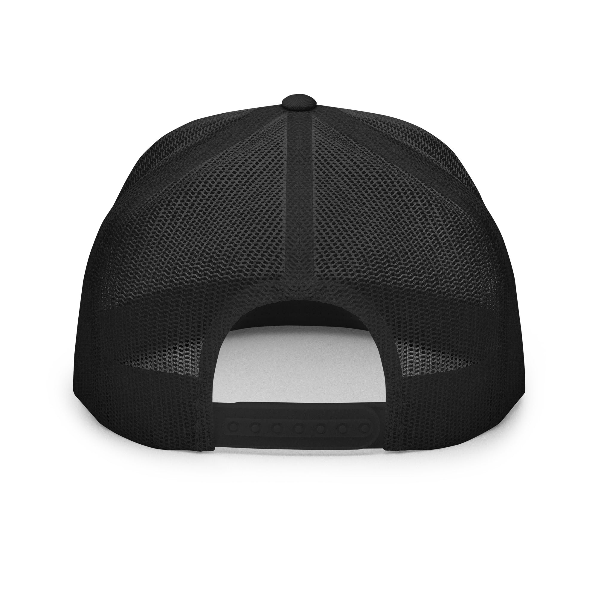 Two-Tone Trucker Cap Oh Bonne Mer Tattoo Black