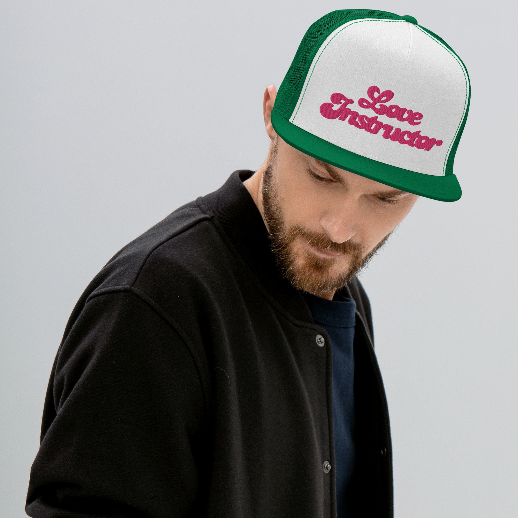 Two-Tone Trucker Cap Love instructor