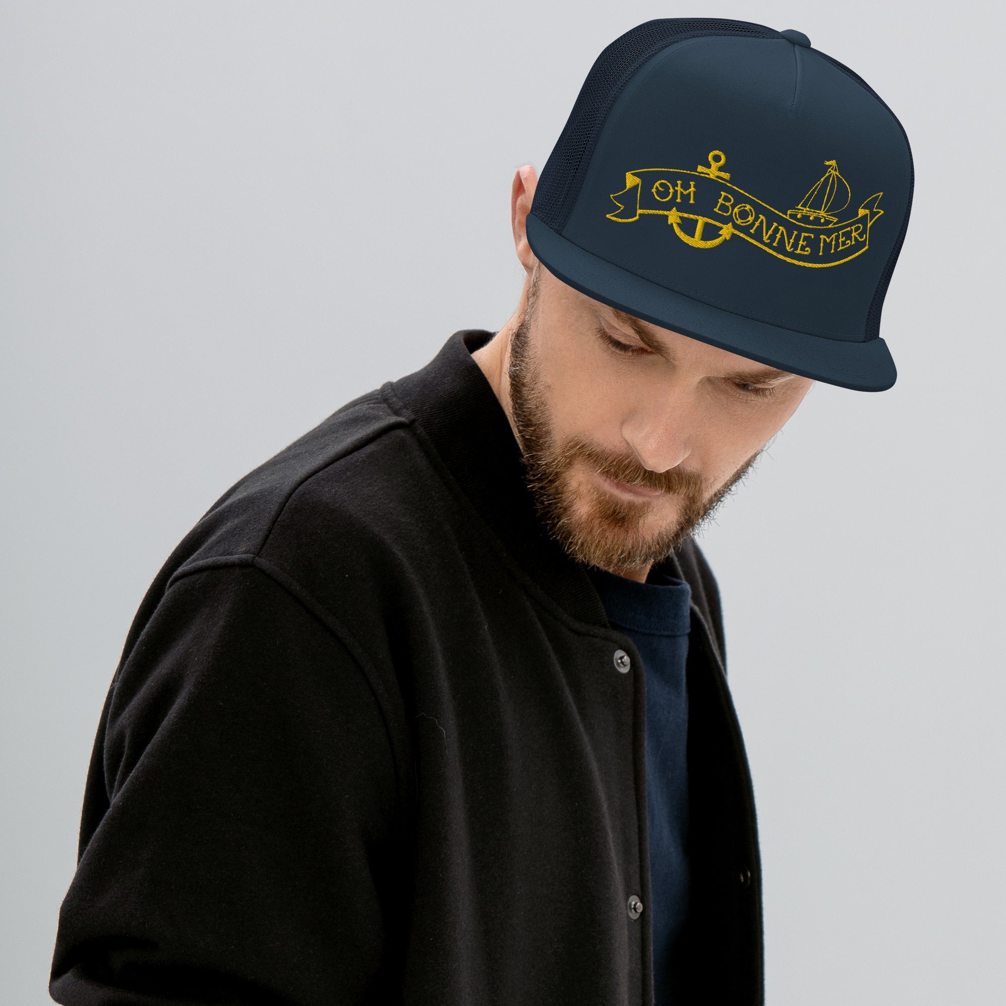 Trucker Cap Oh Bonne Mer Tattoo Gold