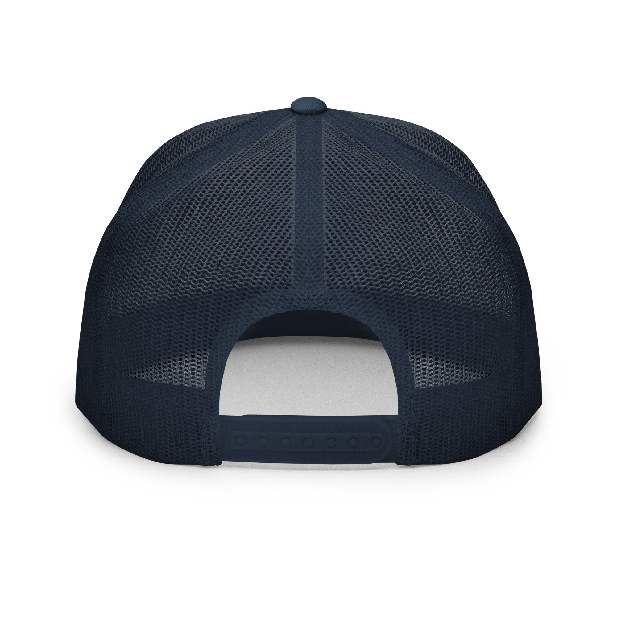 Casquette Trucker bicolore à visière plate Ski Bum Black