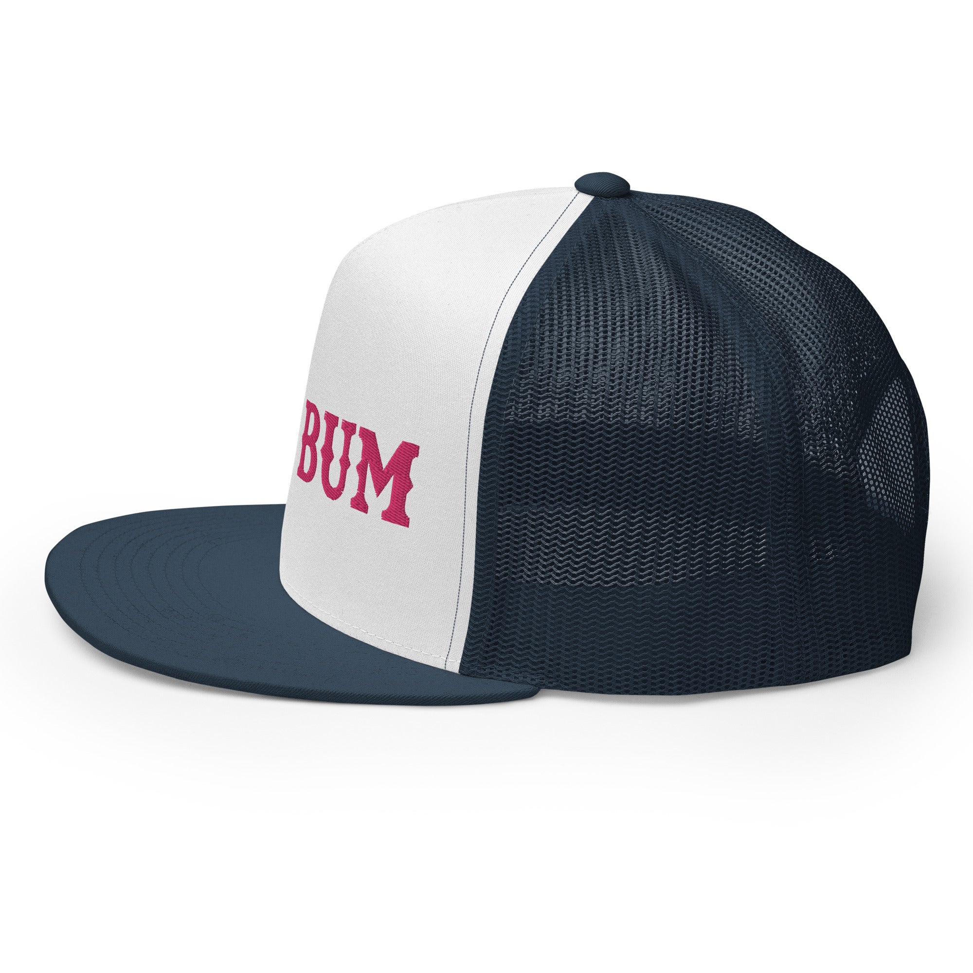 Two-Tone Trucker Cap Ski Bum Flamingo