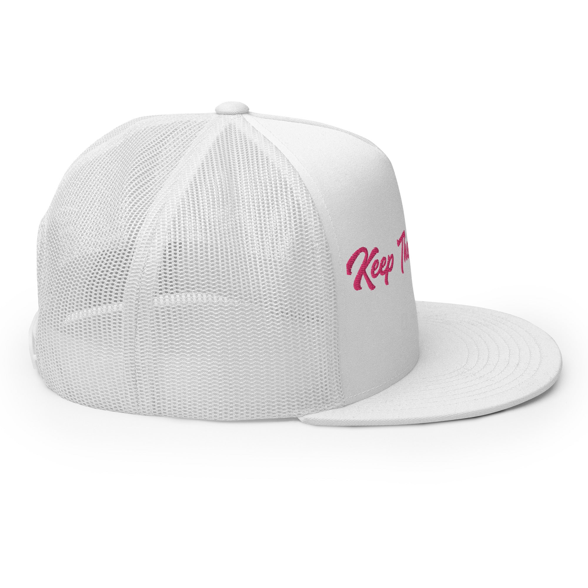 Trucker Cap Keep The Sea Clean Flamingo