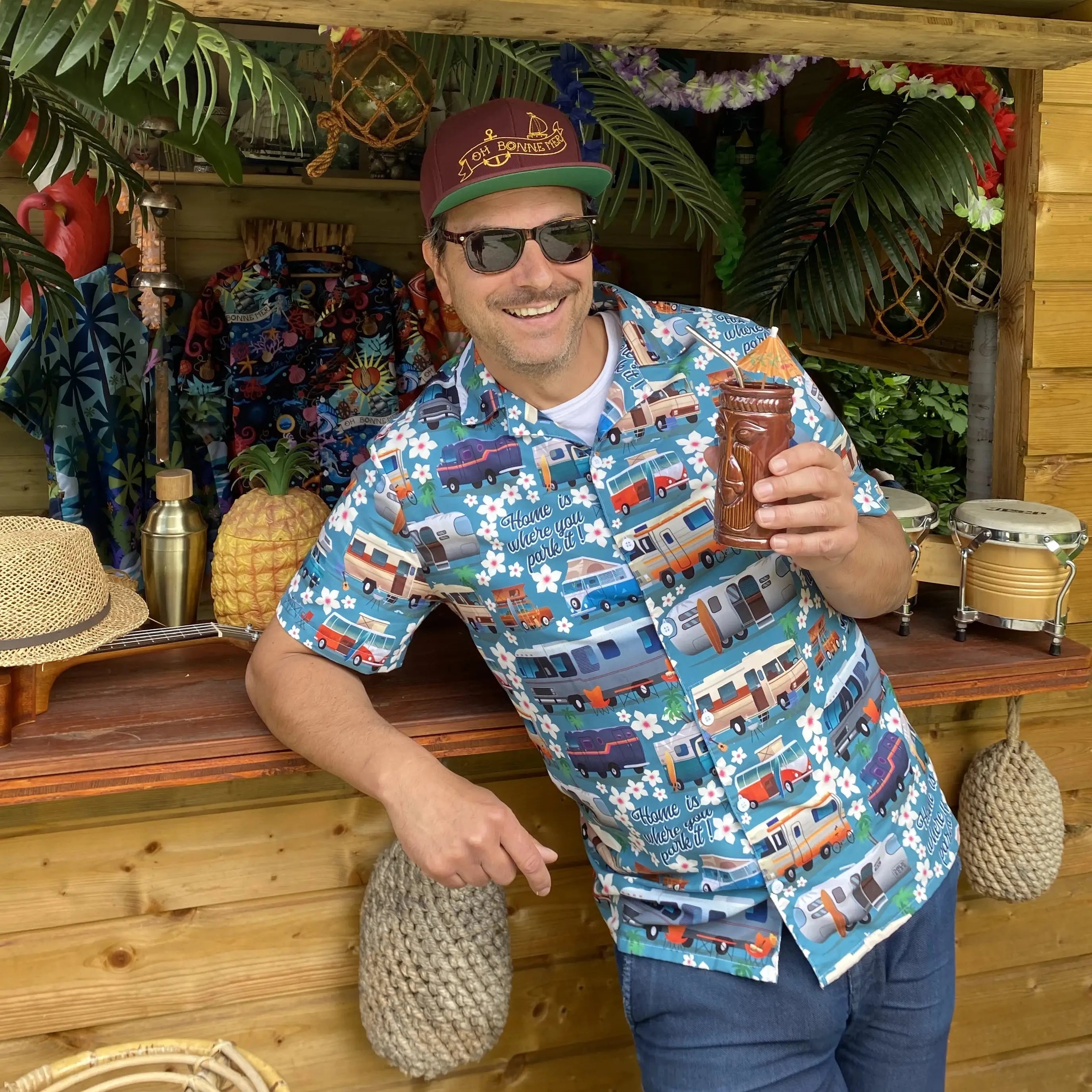 Chemise Vintage Campers