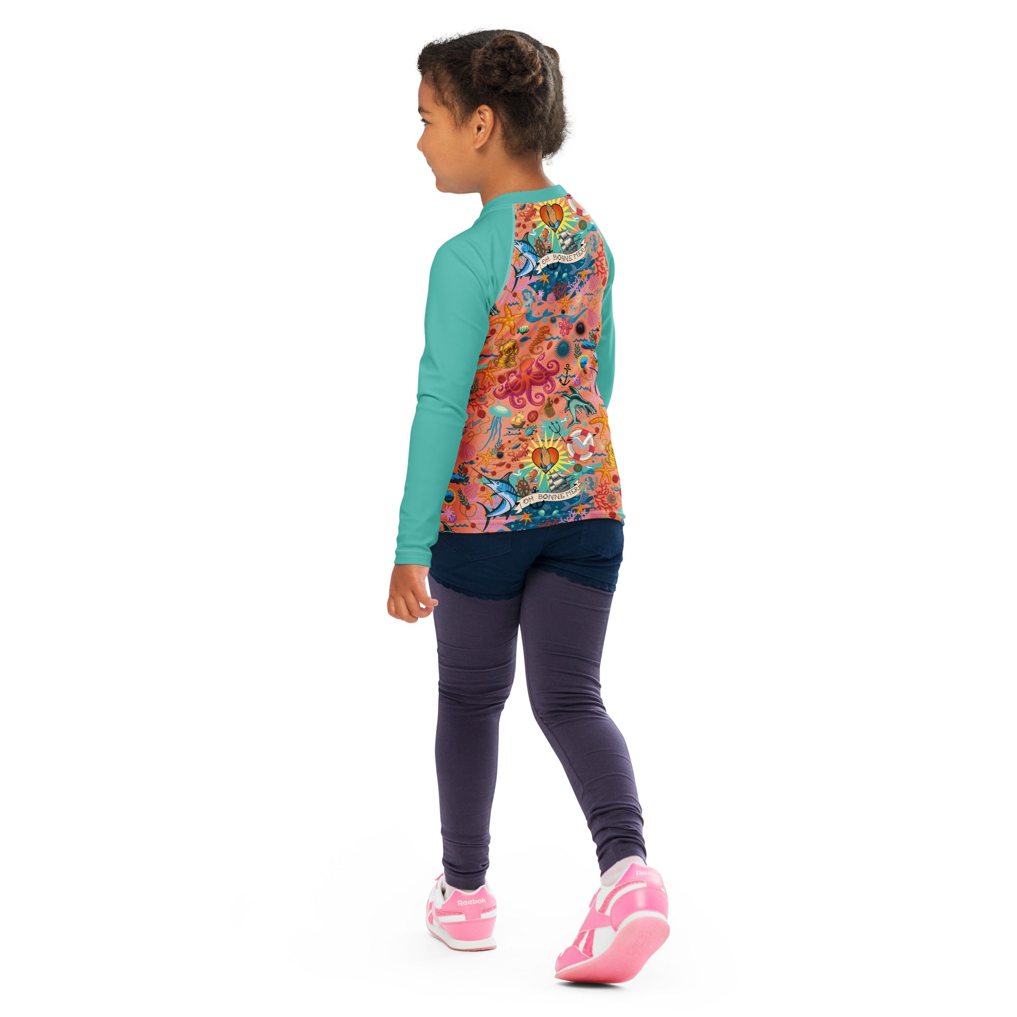 T-shirt de compression pour enfant Oh Bonne Mer Pêche