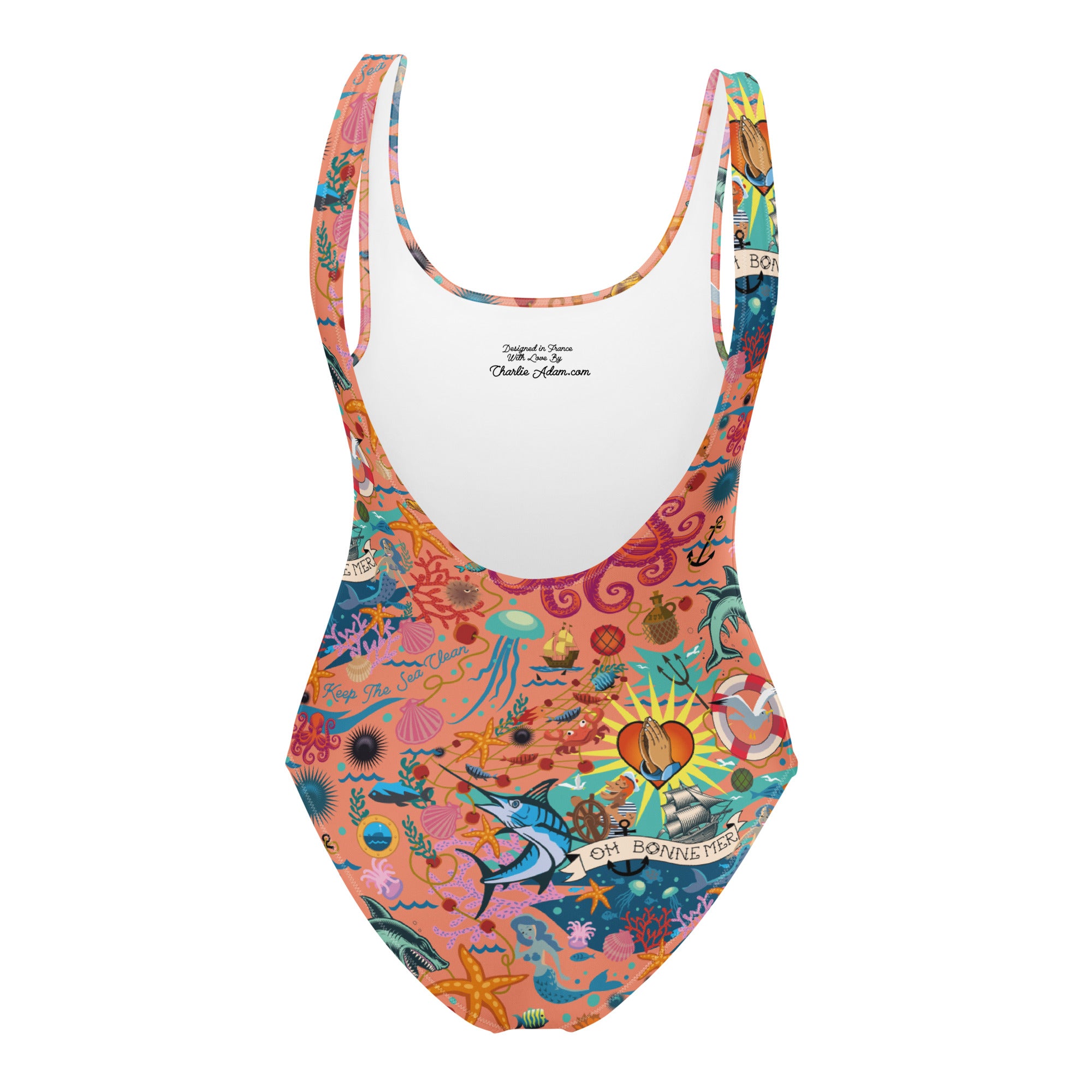 One-Piece Swimsuit Oh Bonne Mer Peach