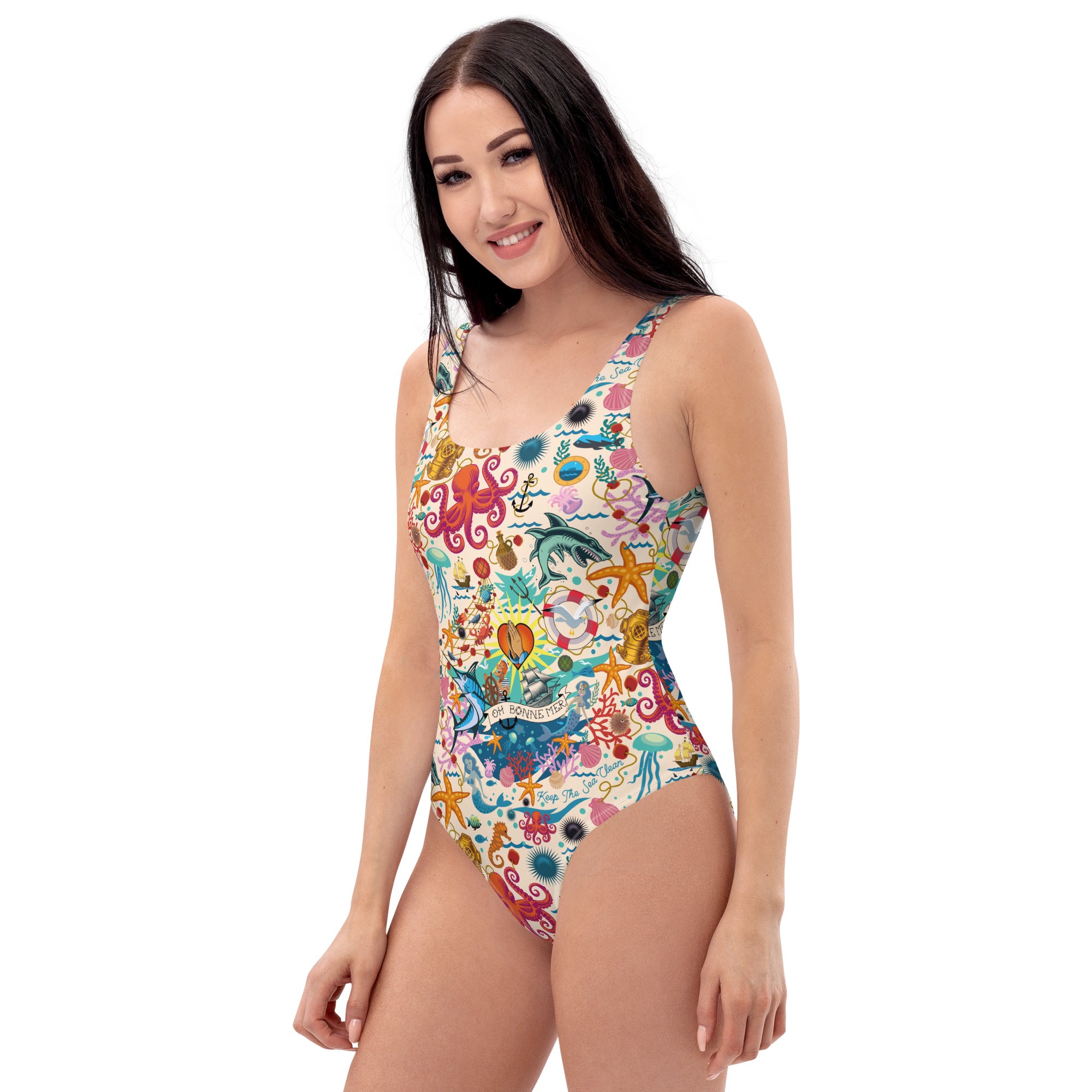 Maillot de Bain 1 Pièce Oh Bonne Mer Cream