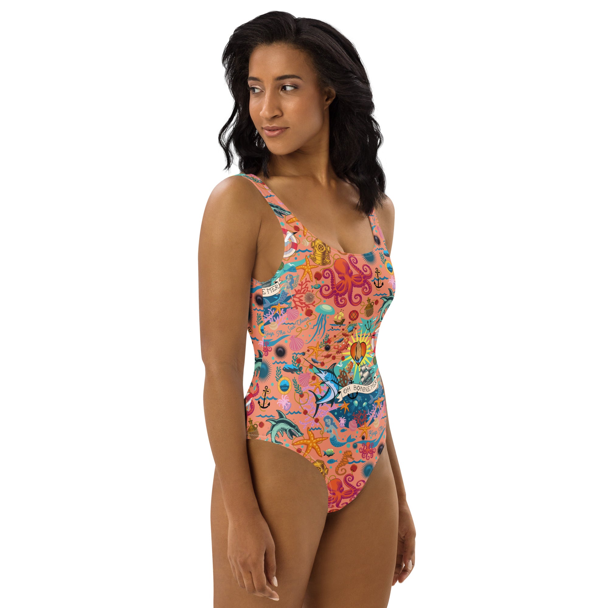 One-Piece Swimsuit Oh Bonne Mer Peach