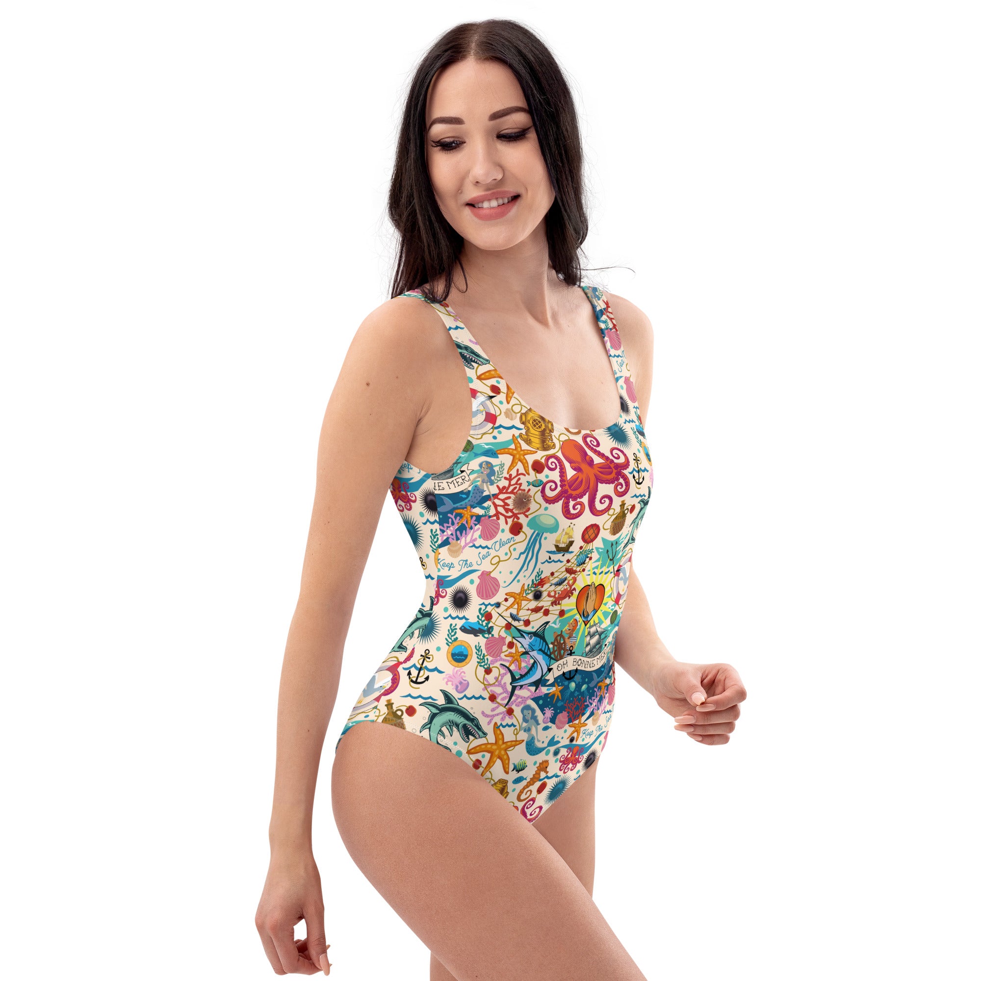 Maillot de Bain 1 Pièce Oh Bonne Mer Cream