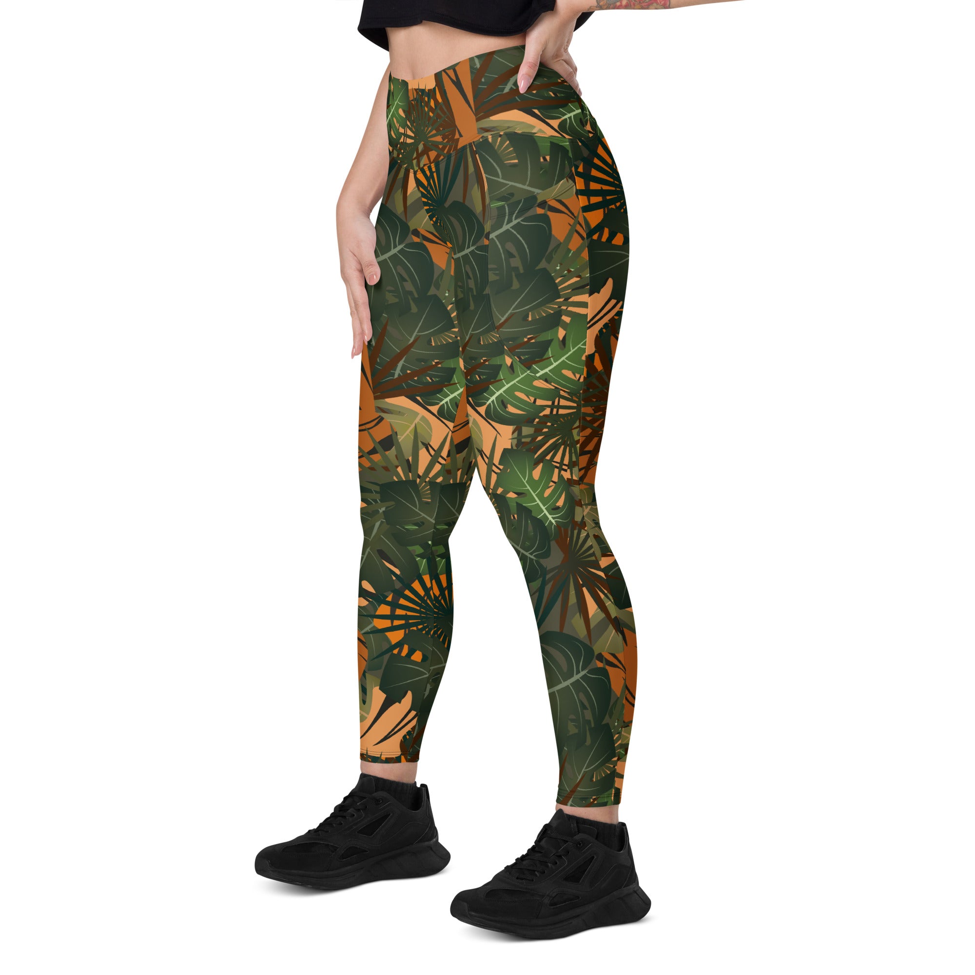 Leggings avec poches Jungle