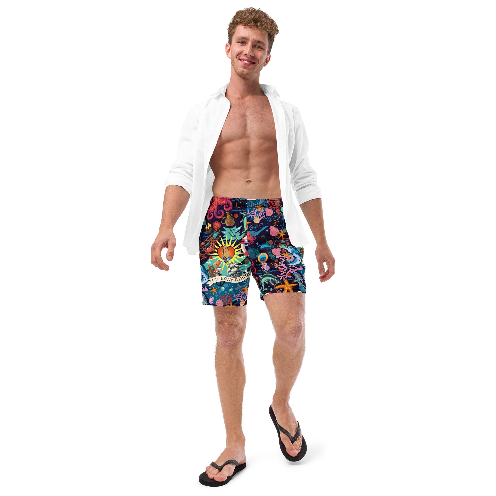 Men's swim trunks Oh Bonne Mer Dark