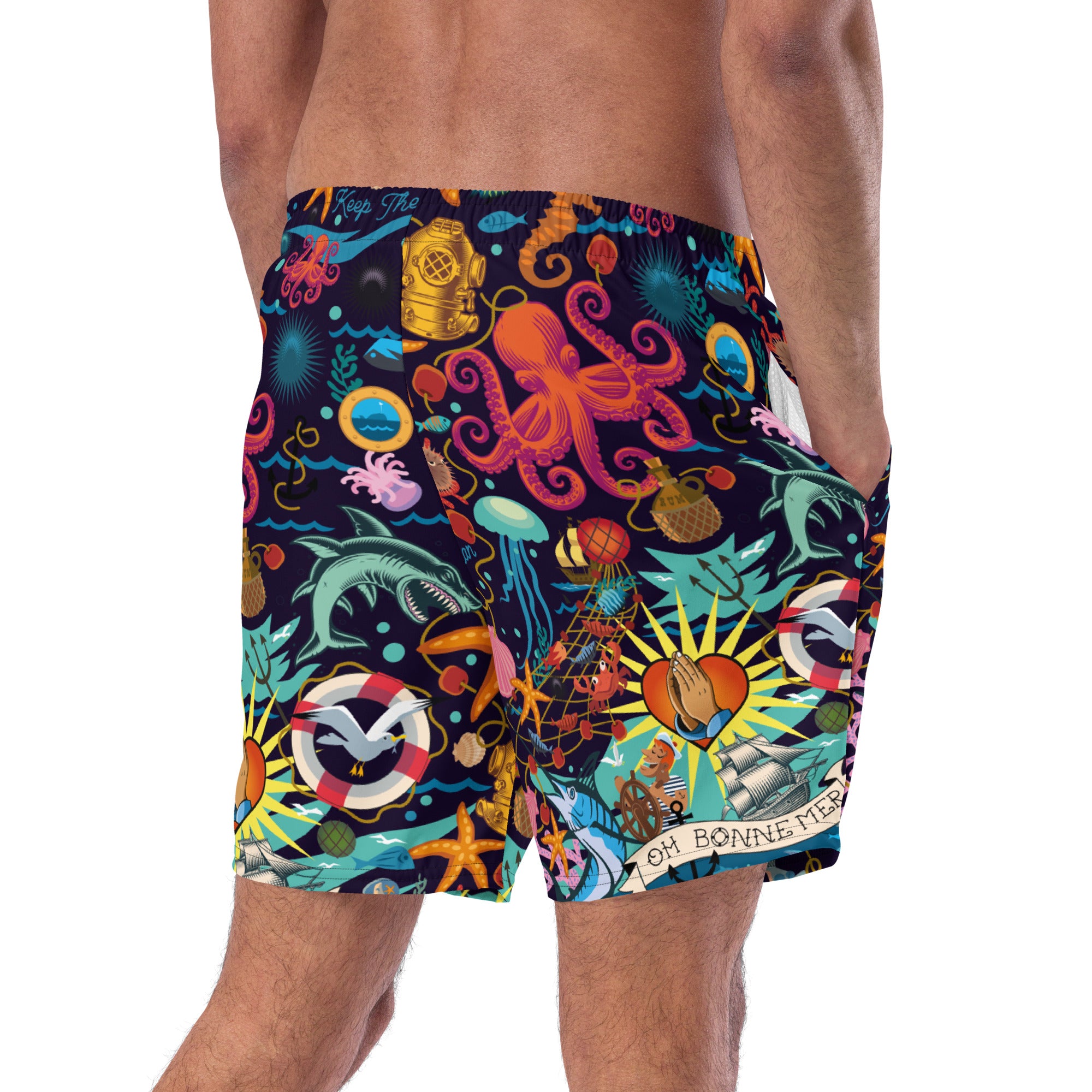 Short de bain homme Oh Bonne Mer Dark